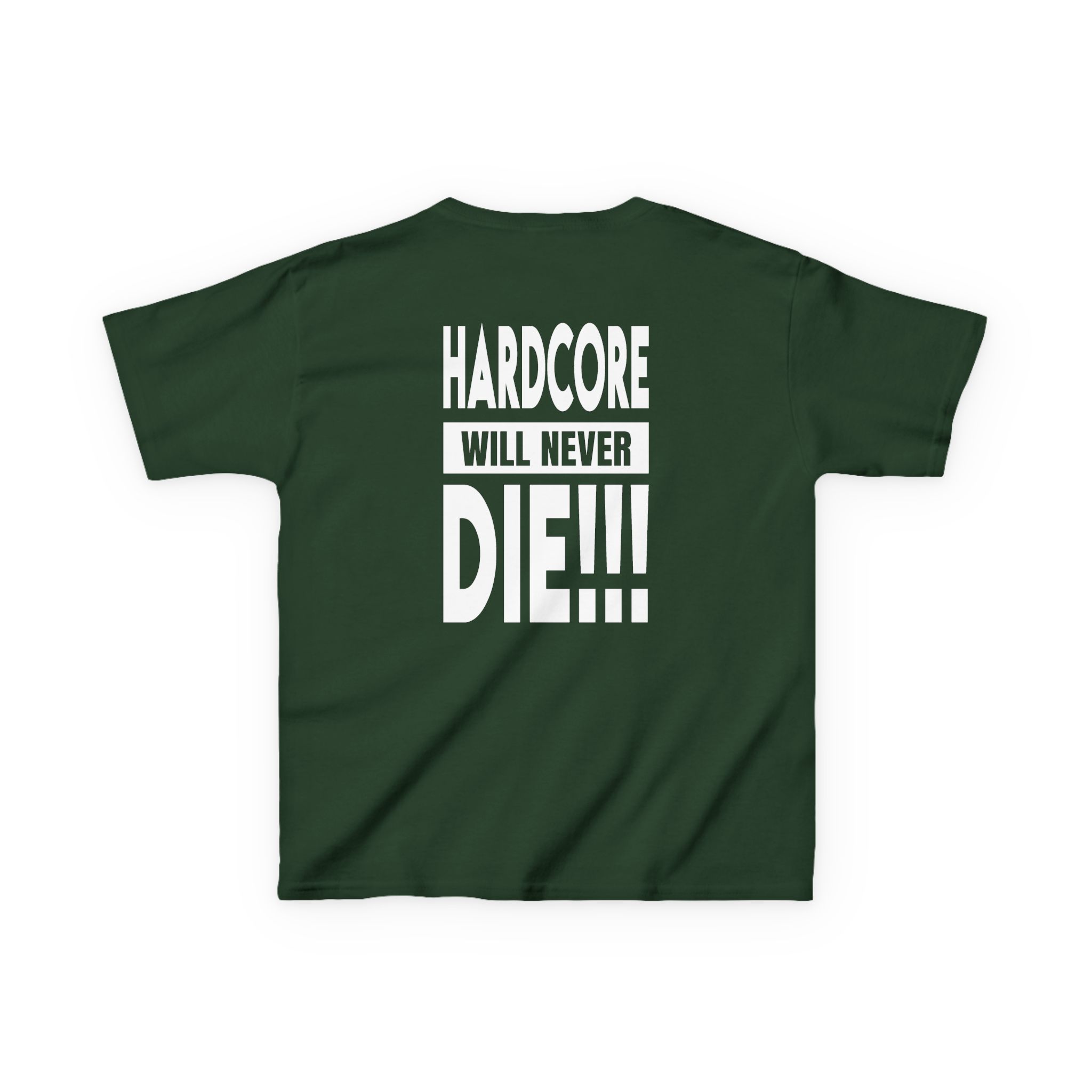 Thunderdome Hardcore Will Never Die Kids Heavy Cotton™ Tee - Image 6