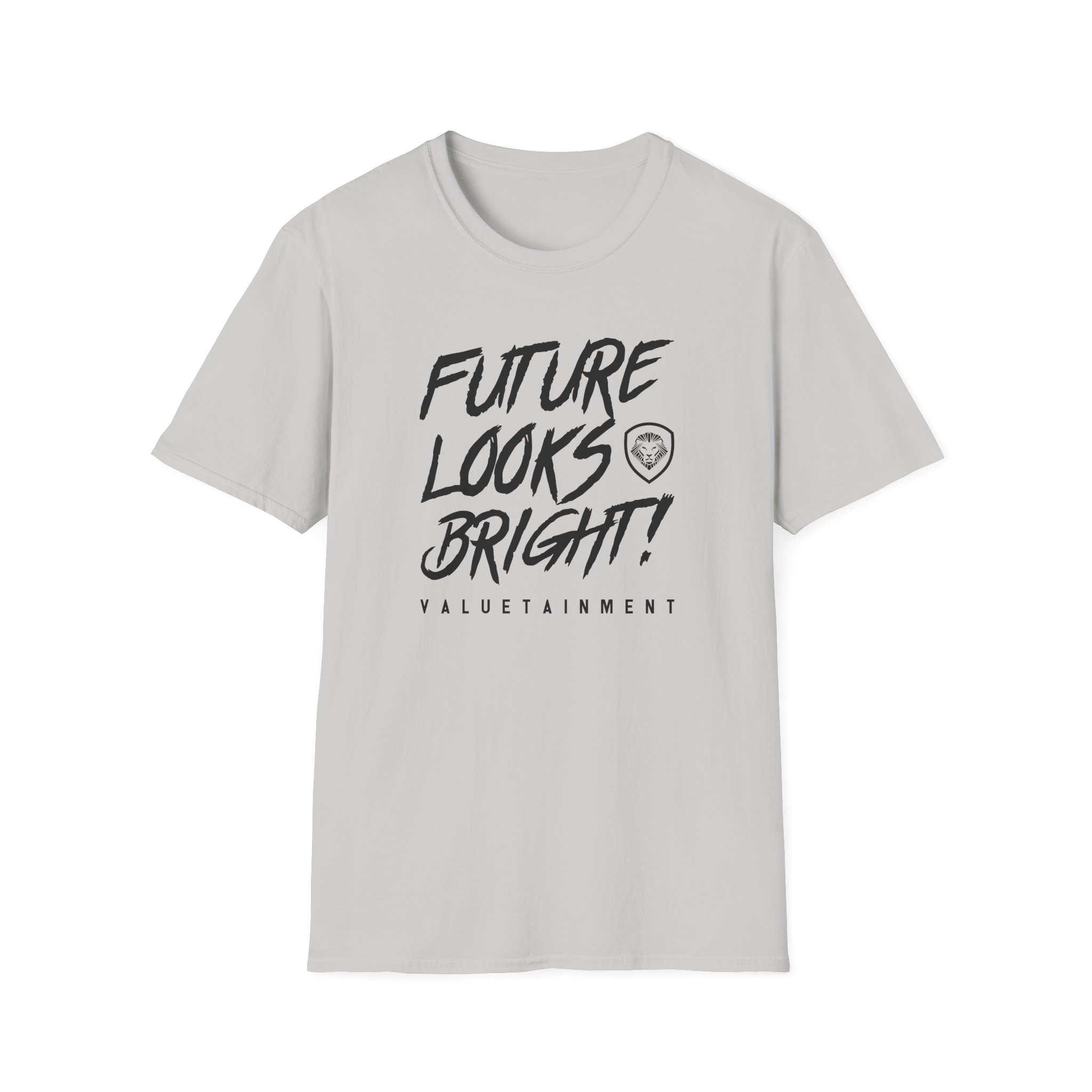 Valuetainment Future Looks Bright Unisex Softstyle T-Shirt - Image 7