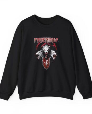 Powerwolf Triple Wolf Unisex Heavy Blend™ Crewneck Sweatshirt