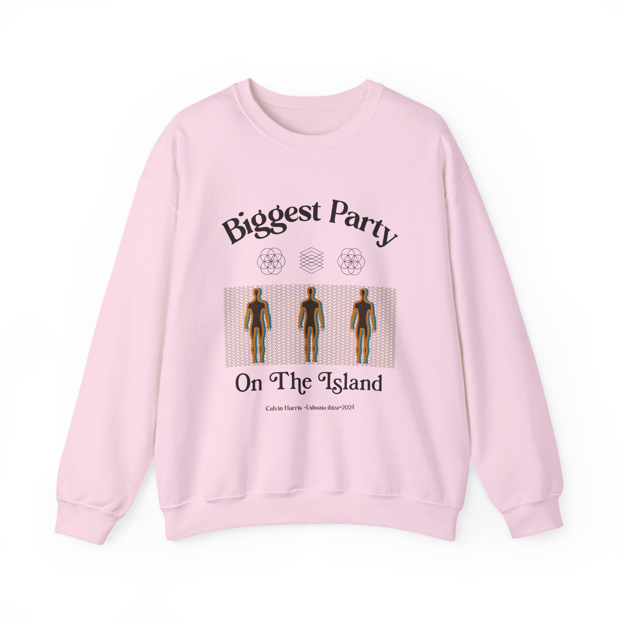 Calvin Harris Ushuaia Higher Island Party Unisex Heavy Blend™ Crewneck Sweatshirt - Image 15