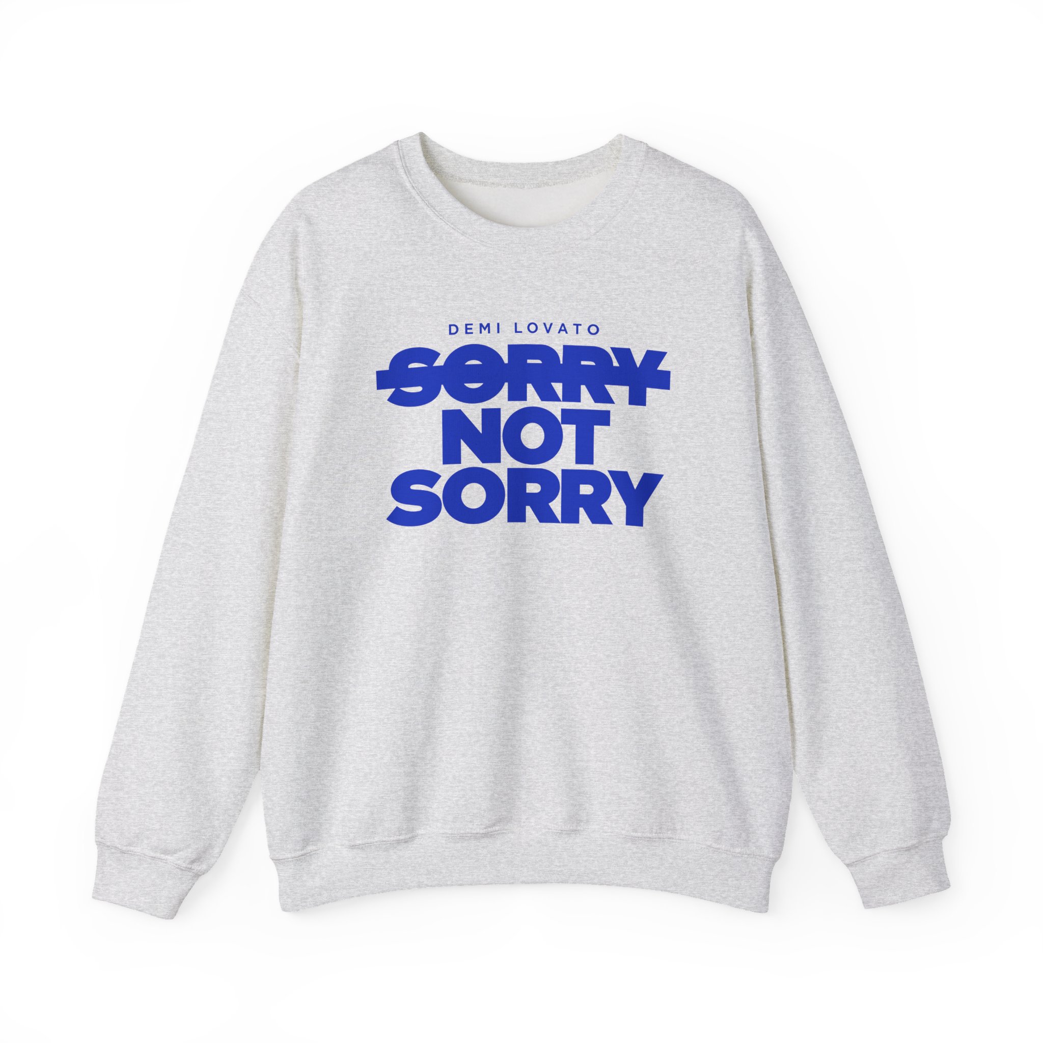 D L Sorry Not Sorry Unisex Heavy Blend™ Crewneck Sweatshirt - Image 3
