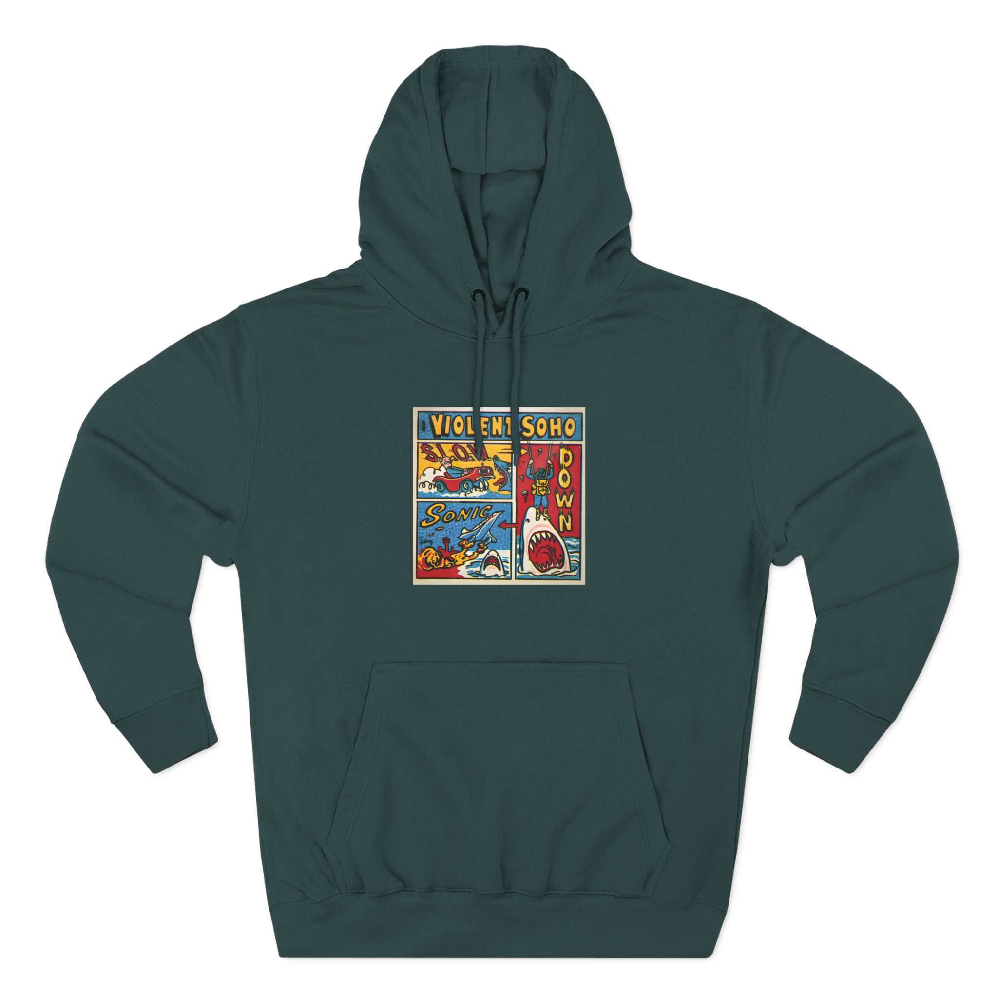 Violent Soho Slow Down Sonicv Three-Panel Fleece Hoodie - Image 7
