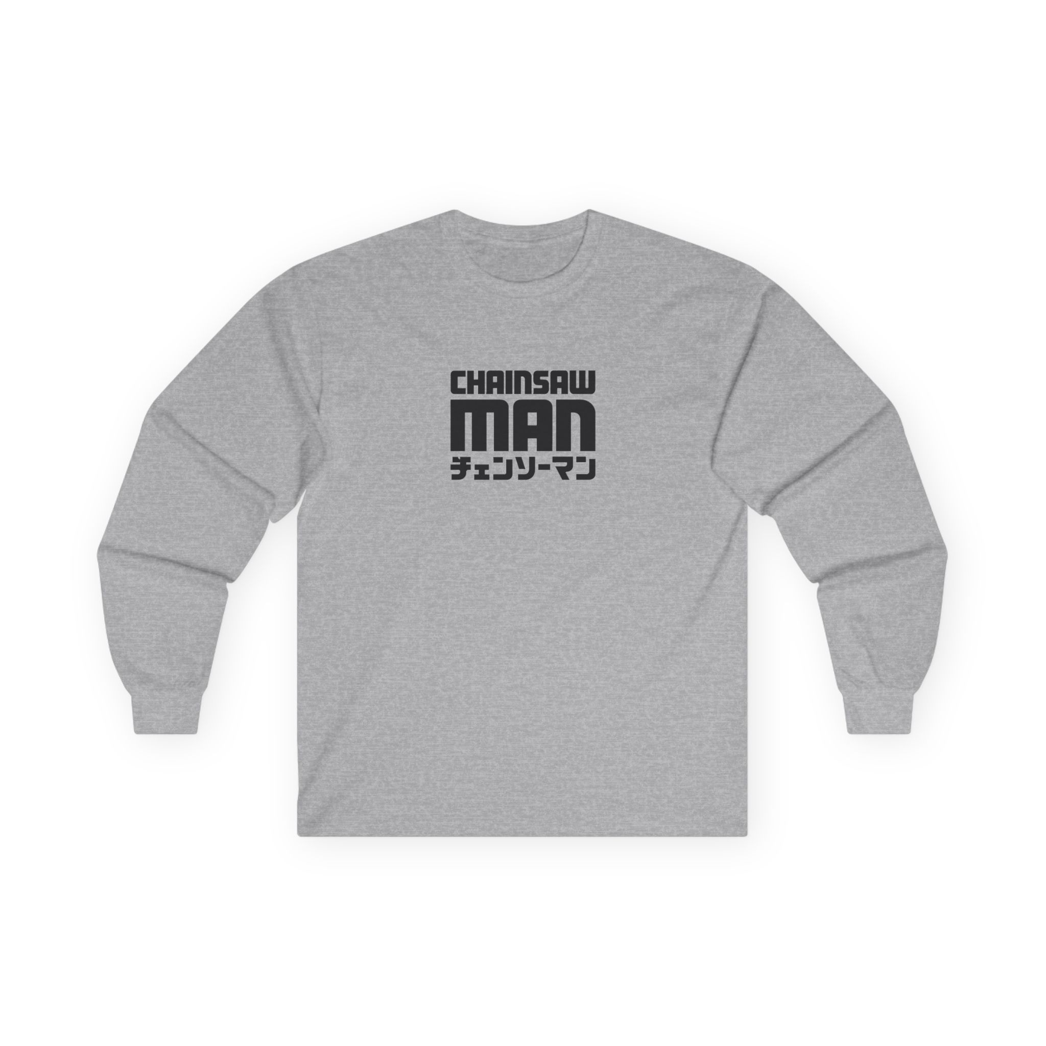 Chainsaw Man Bordeaux Smile Unisex Ultra Cotton Long Sleeve Tee - Image 7