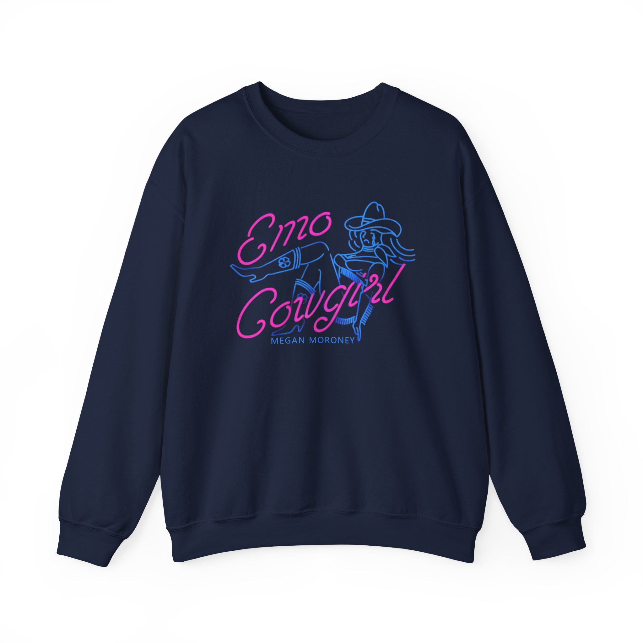 Megan Moroney Emo Cowgirl Unisex Heavy Blend™ Crewneck Sweatshirt - Image 7
