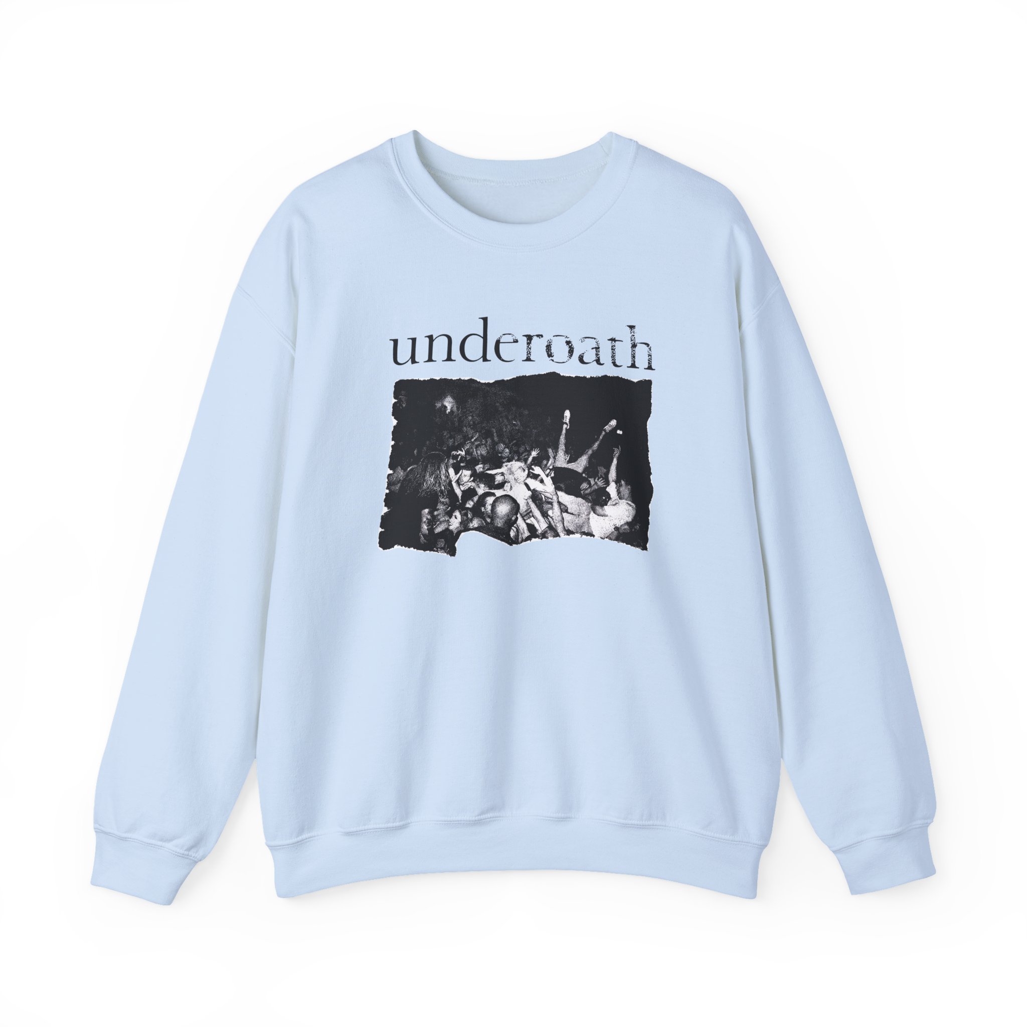 Underoath Generation TOCS Photo Tie Dye Unisex Heavy Blend™ Crewneck Sweatshirt - Image 7