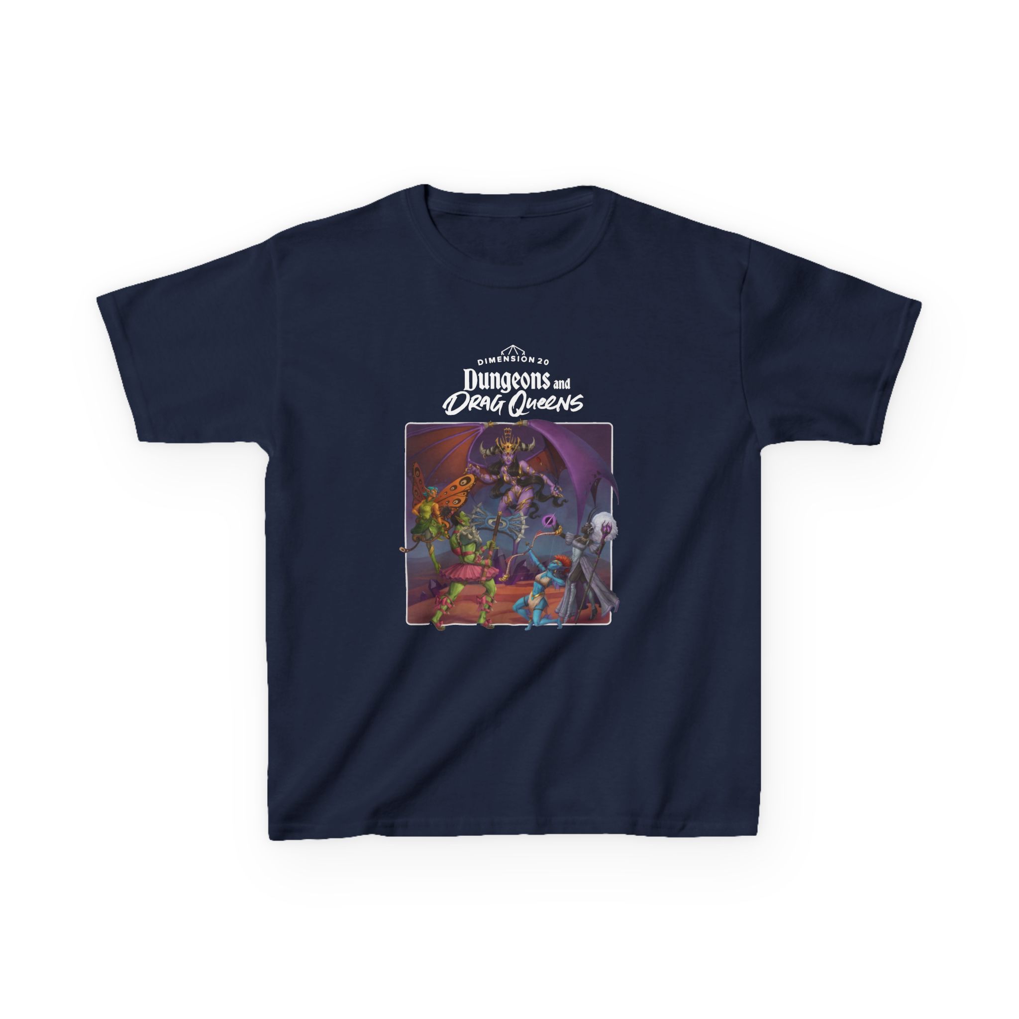 Dropout Dungeons and Drag Queens Kids Heavy Cotton™ Tee - Image 5