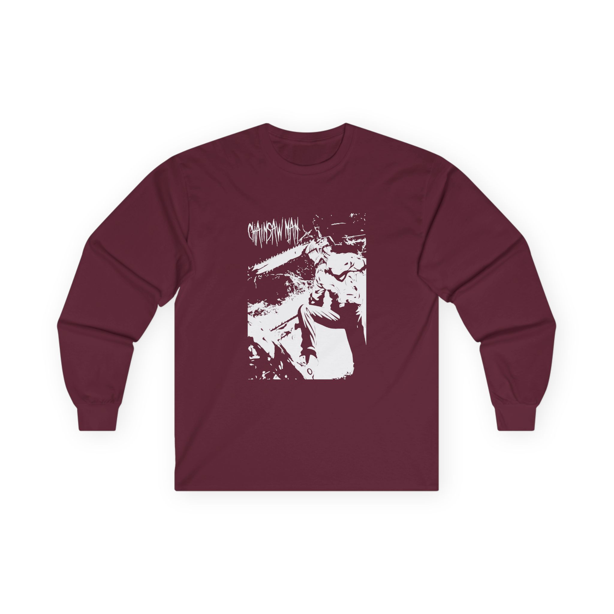 Chainsaw Man Jumbo Denji Unisex Ultra Cotton Long Sleeve Tee - Image 3
