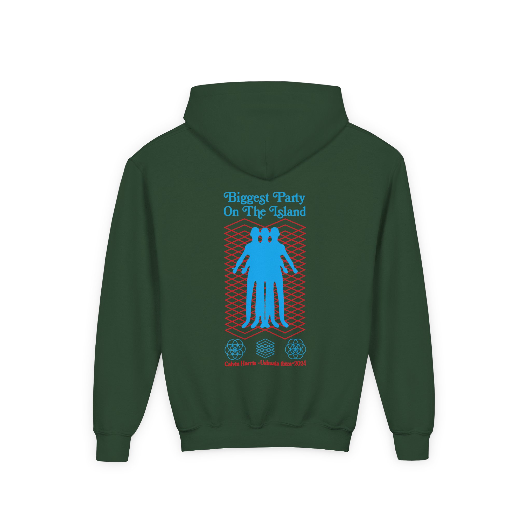 Youth Calvin Harris Ushuaia Higher Level Heavy Blend Hooded Sweatshirt - Image 12