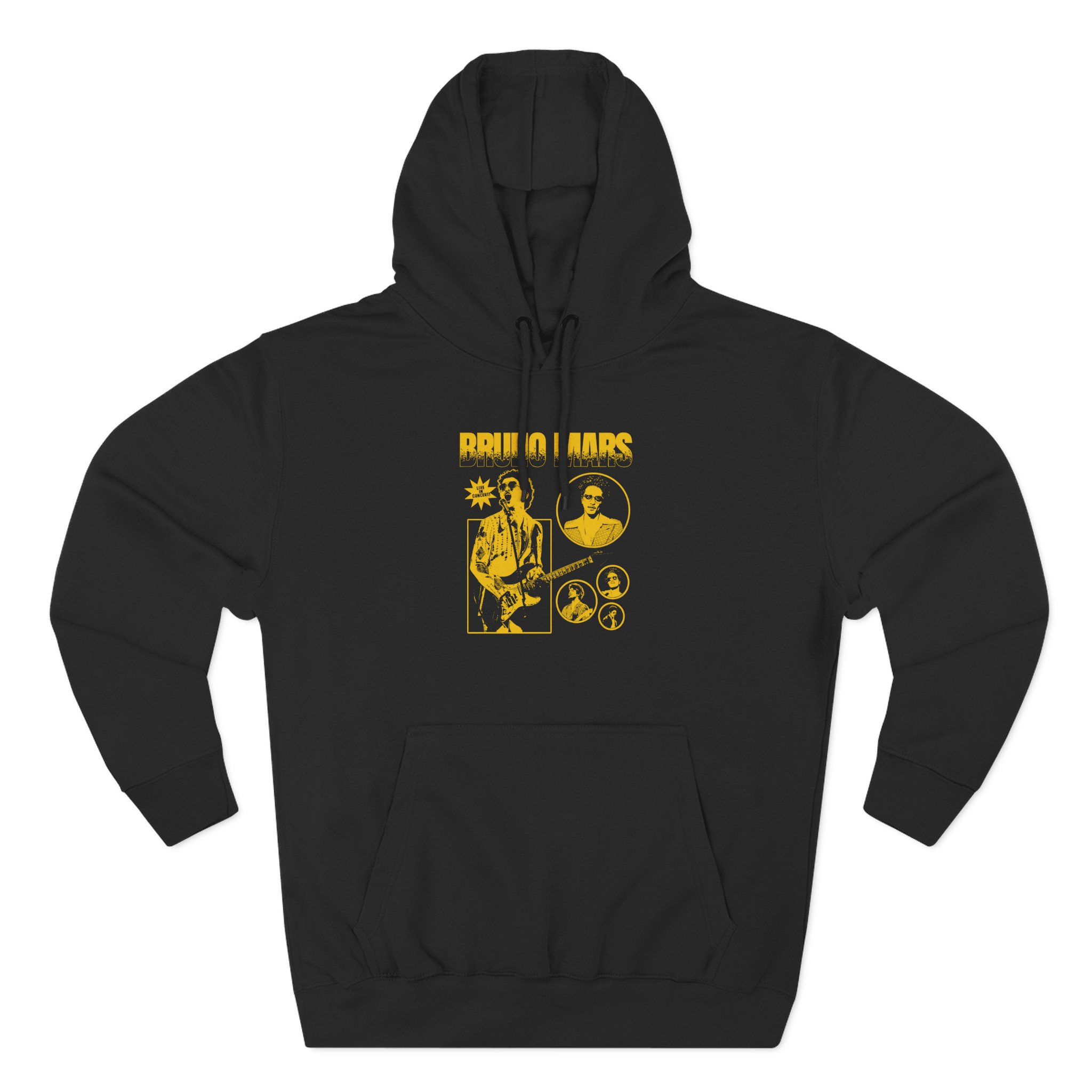 Bruno Mars Three-Panel Fleece Hoodie - Image 3