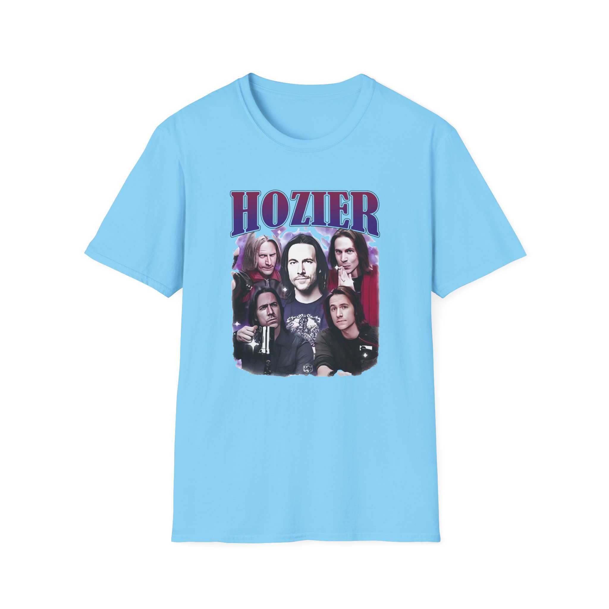 Hozier Matt Mercer Unisex Softstyle T-Shirt - Image 11