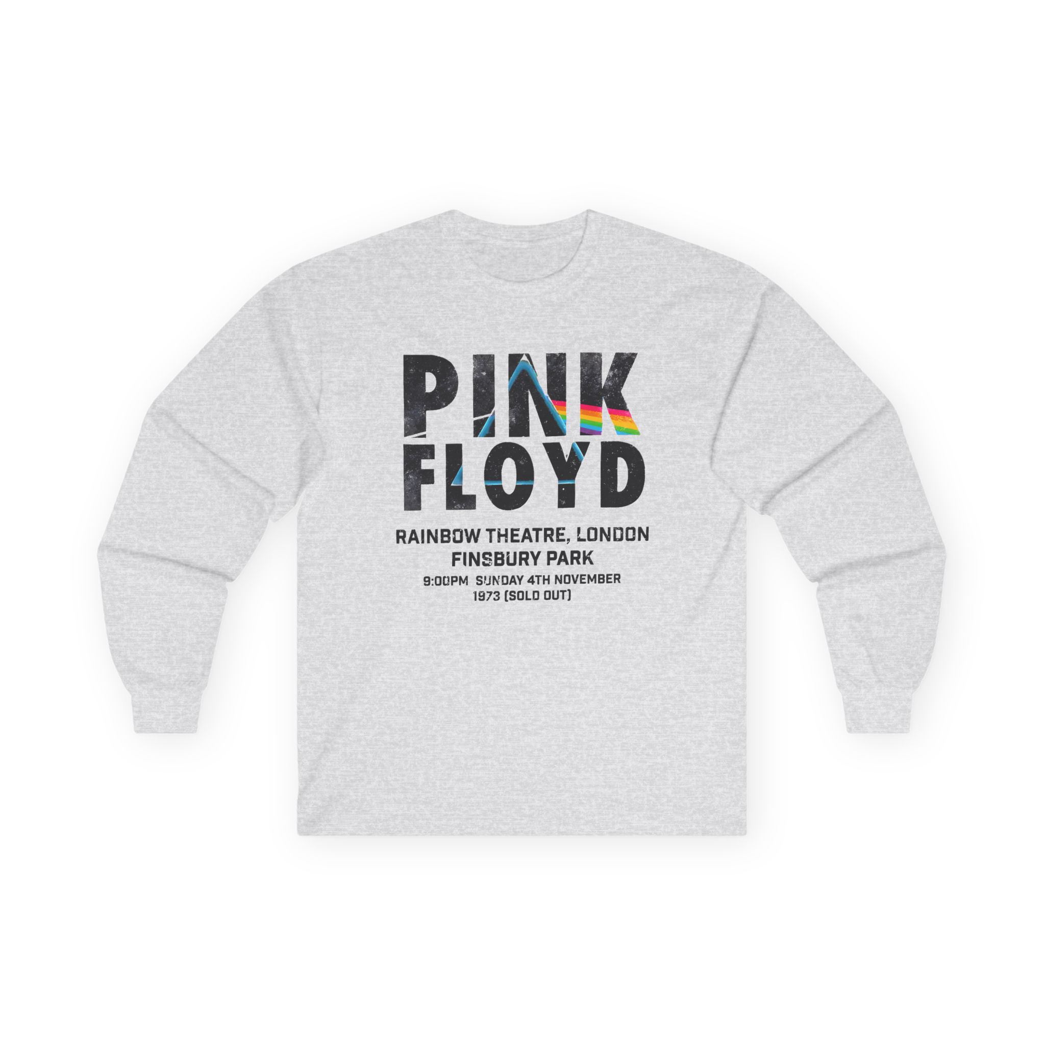Pink Floyd Rainbow Unisex Ultra Cotton Long Sleeve Tee - Image 3