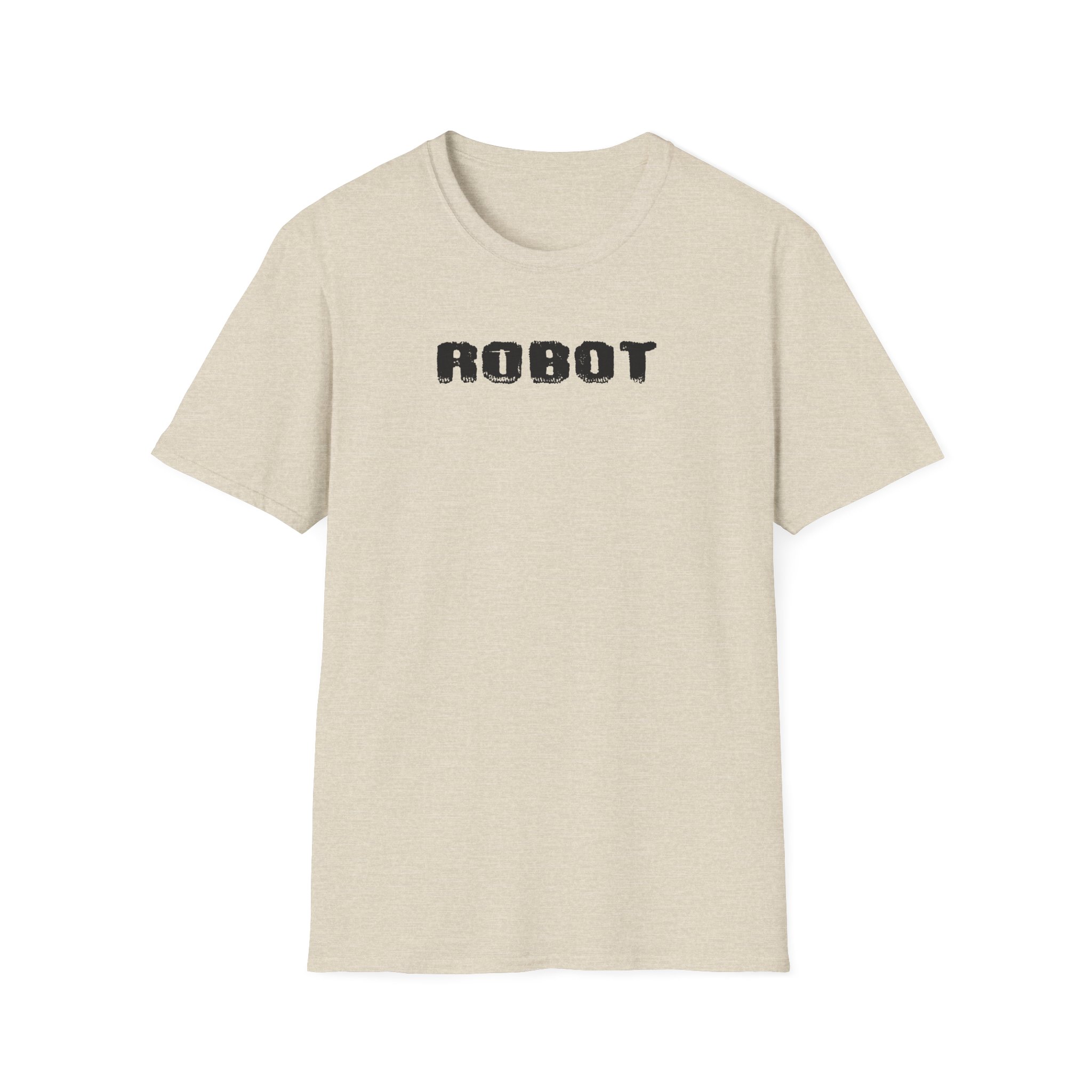 Daft Punk Human After All White Robot Unisex Softstyle T-Shirt - Image 5