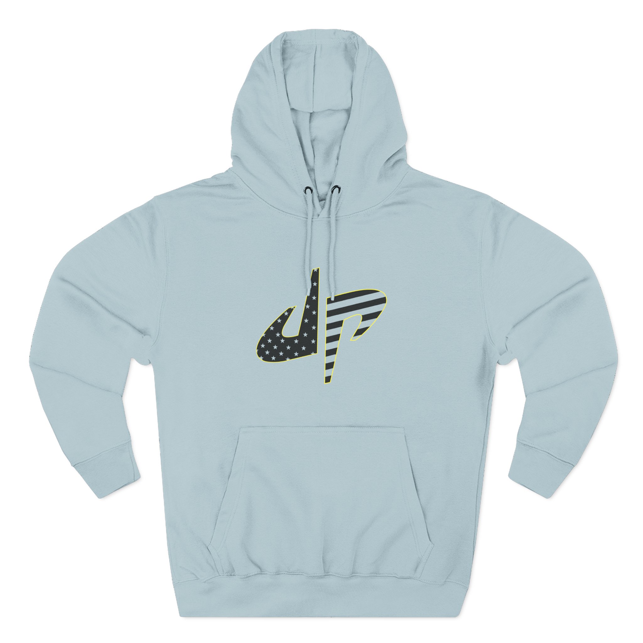 Dude Perfect Salute To Service Three-Panel Fleece Hoodie - Image 13