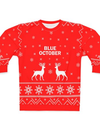 Blue October Unisex Sweatshirt (AOP)