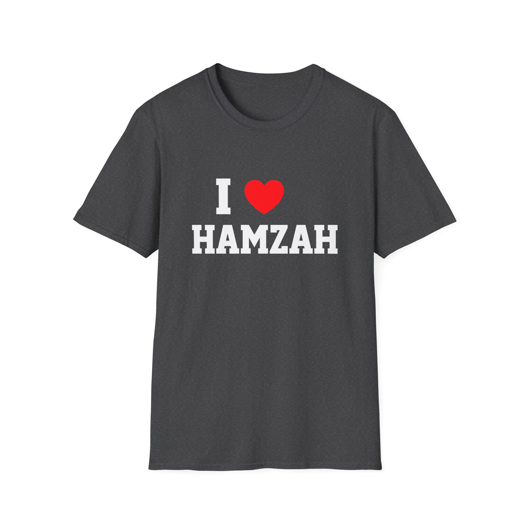 Hamza Love Unisex Softstyle T-Shirt - Image 9