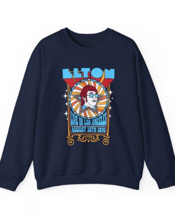 Ej Farewell Live in Los Angeles Aug 25th 1970 Unisex Heavy Blend™ Crewneck Sweatshirt