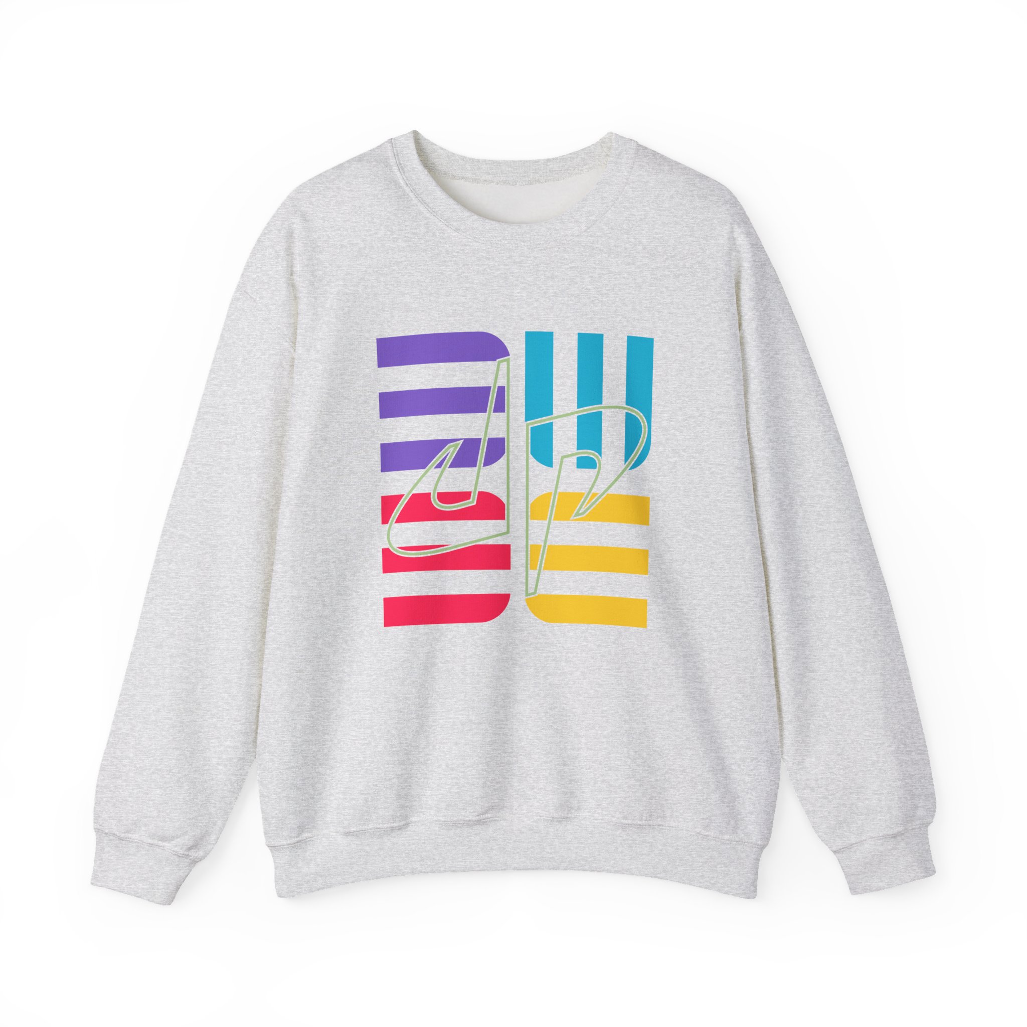 Dude Perfect Neon Champ Unisex Heavy Blend™ Crewneck Sweatshirt - Image 5