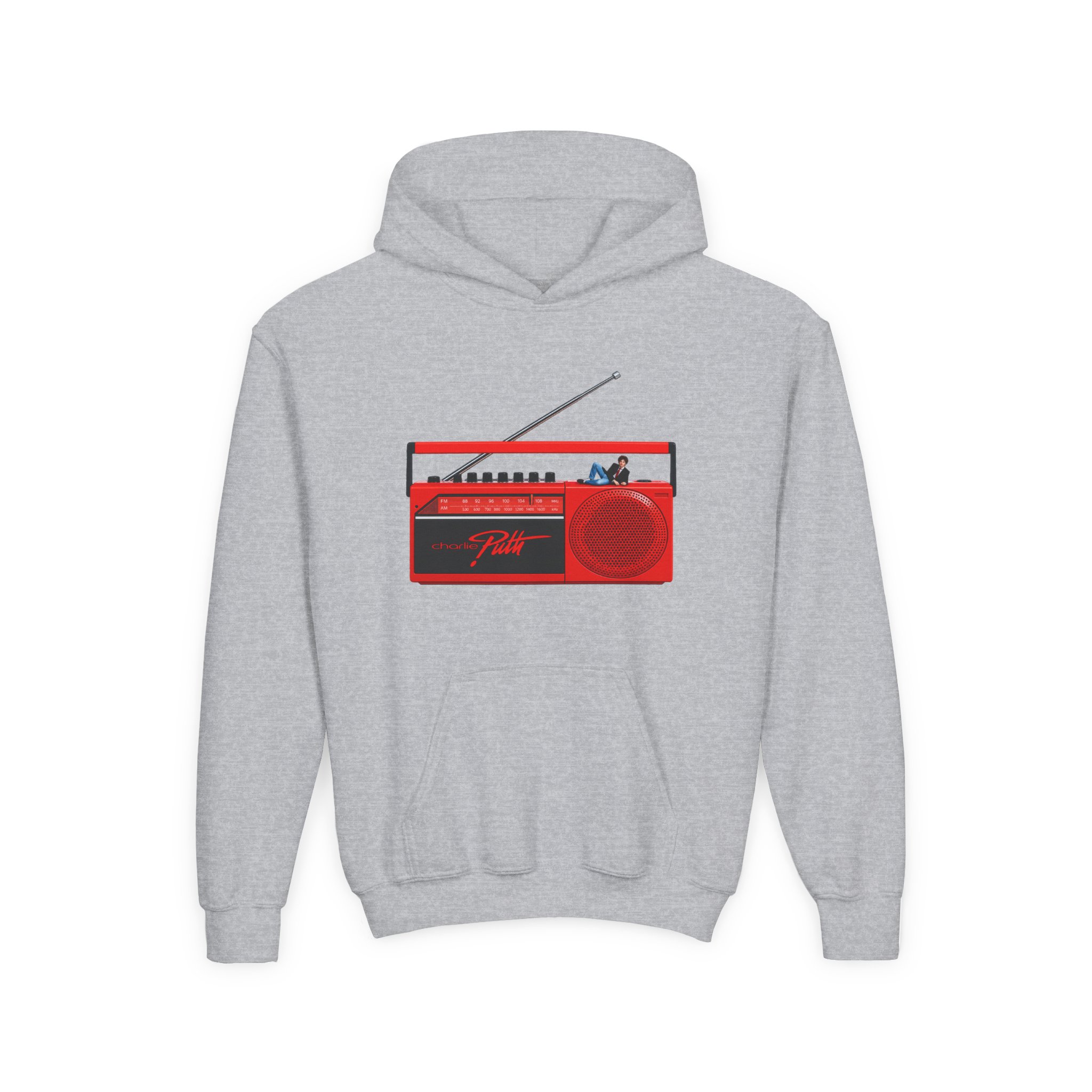 Charlie Puth Whatever's Clever! - Radio Youth Heavy Blend Hooded Sweatshirt - Image 3