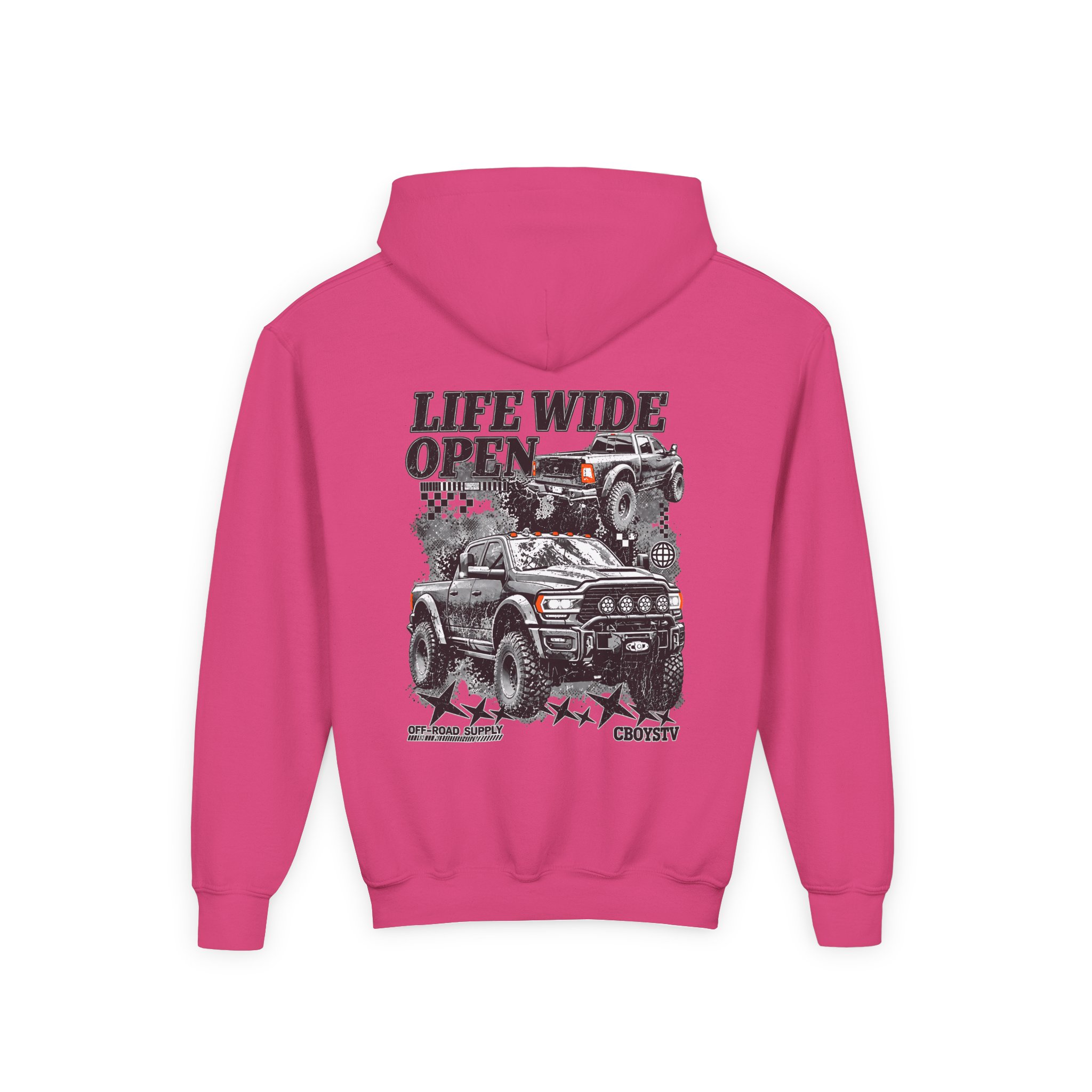 Cboystv Prospector Whiteout Youth Heavy Blend Hooded Sweatshirt - Image 14