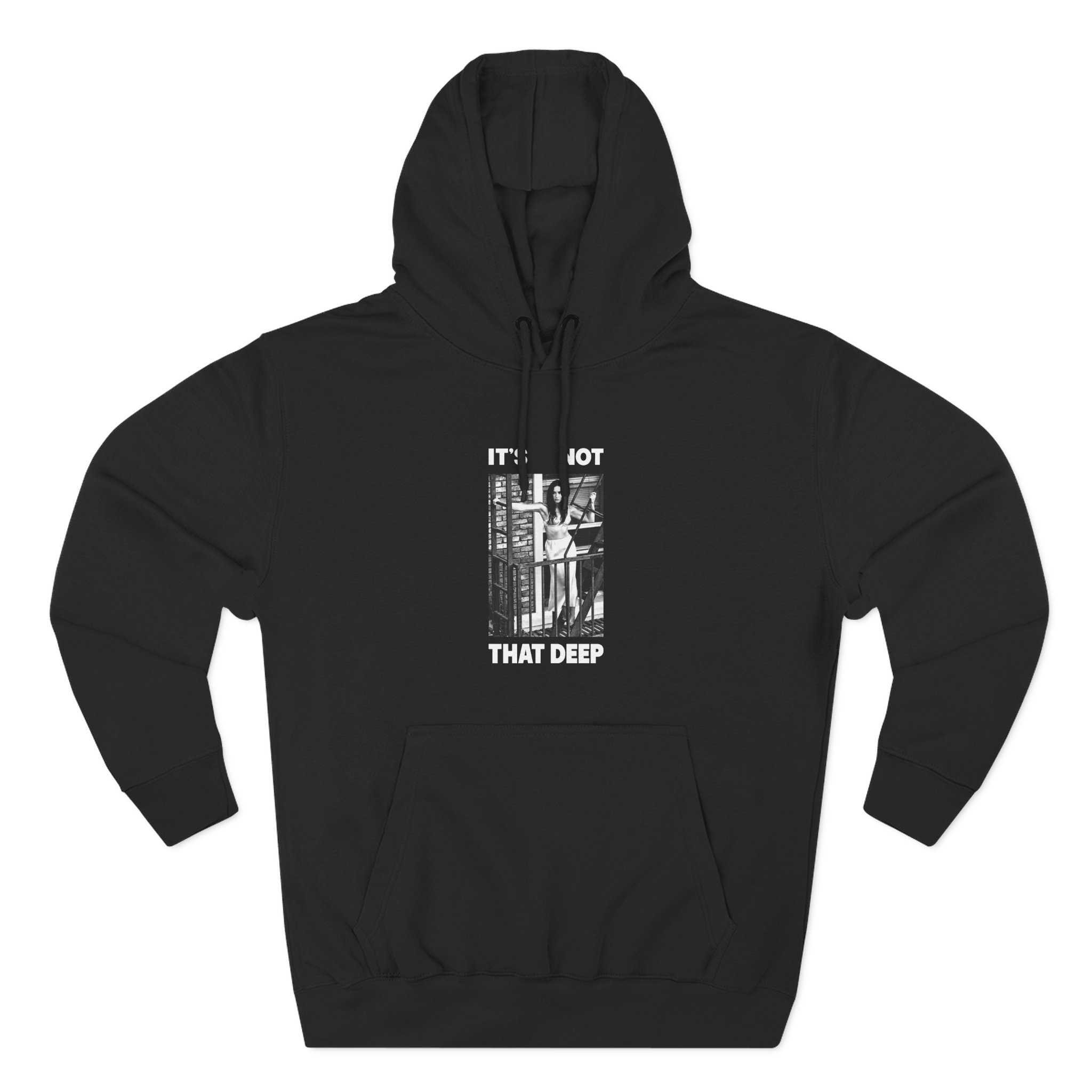 D L It’s Not That Deep Tour Three-panel Fleece Hoodie