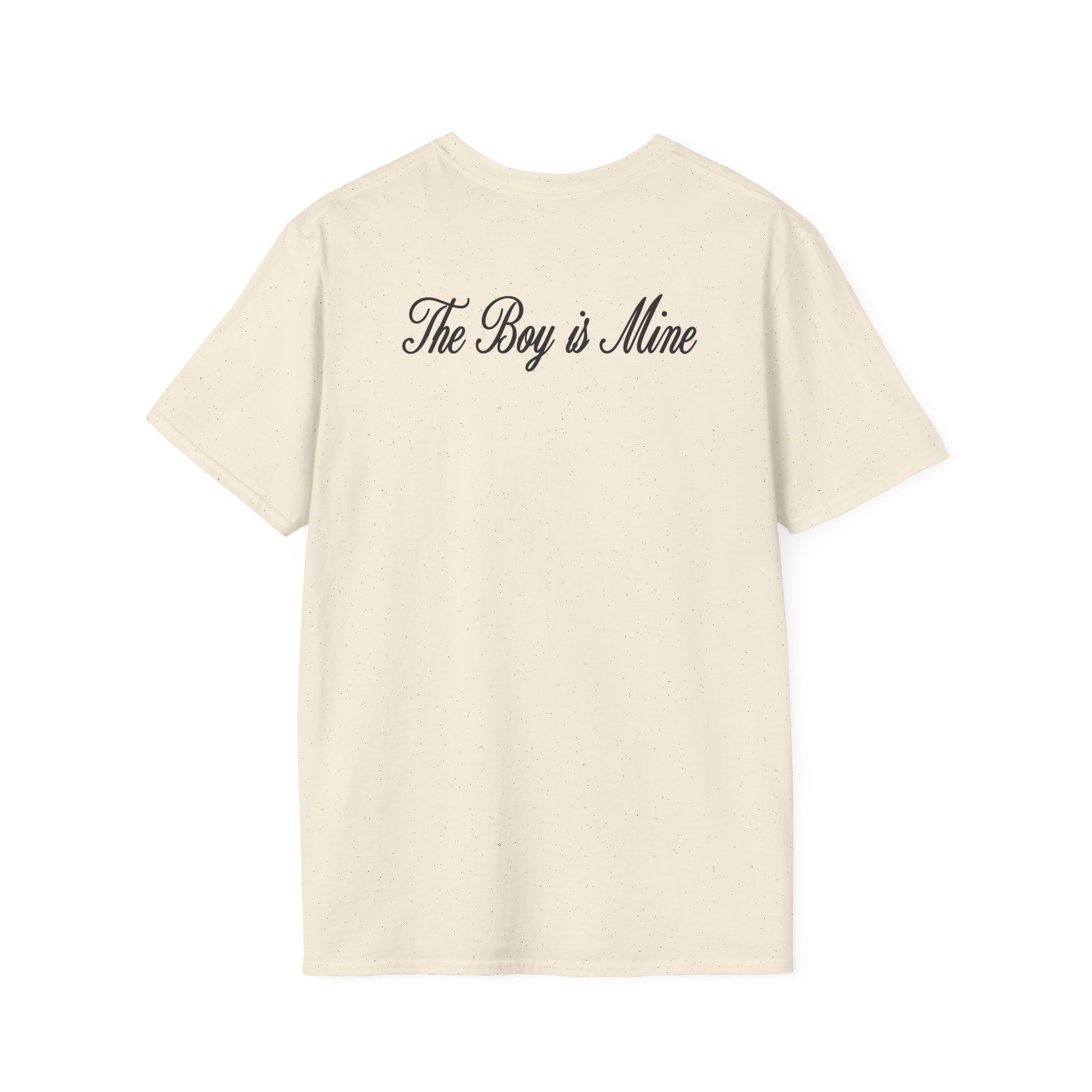 AG the boy is mine Unisex Softstyle T-Shirt - Image 10