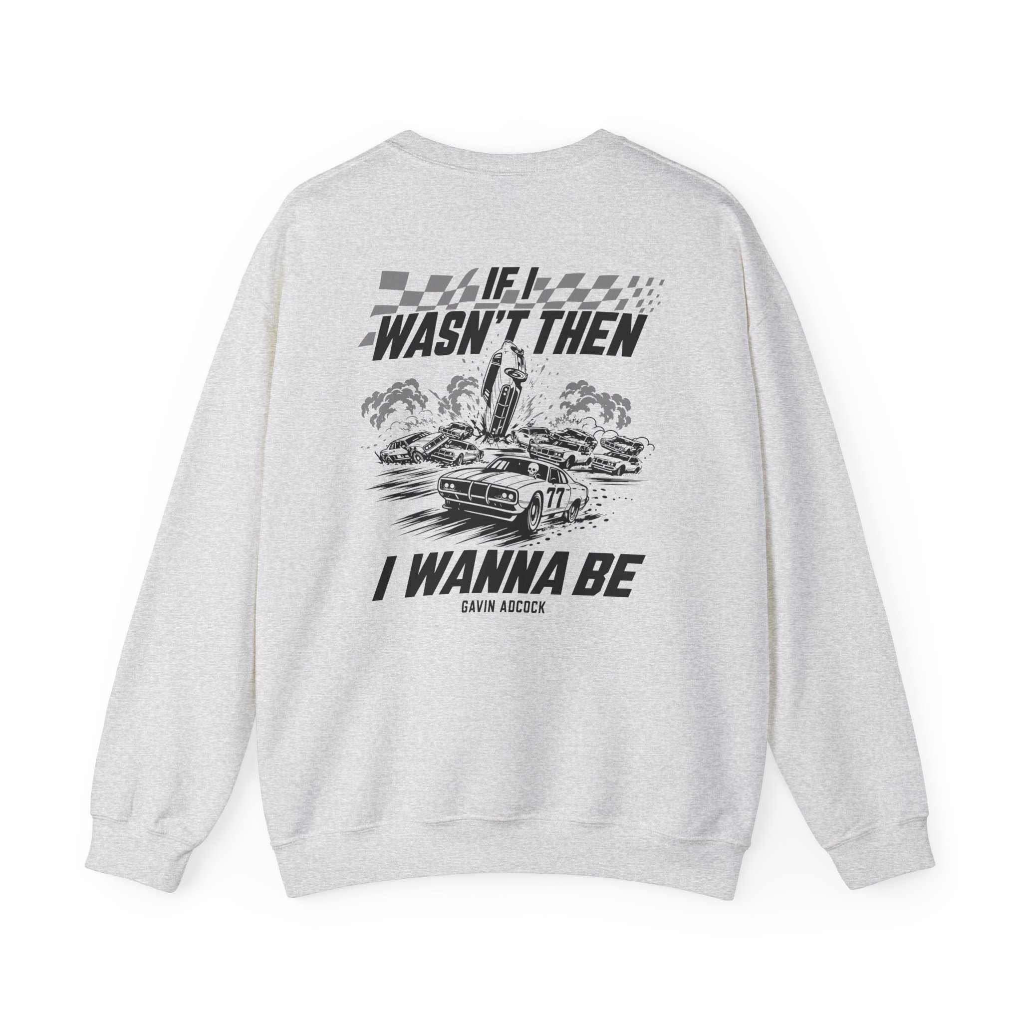 Gavin Adcock Wanna Be Unisex Heavy Blend™ Crewneck Sweatshirt - Image 4