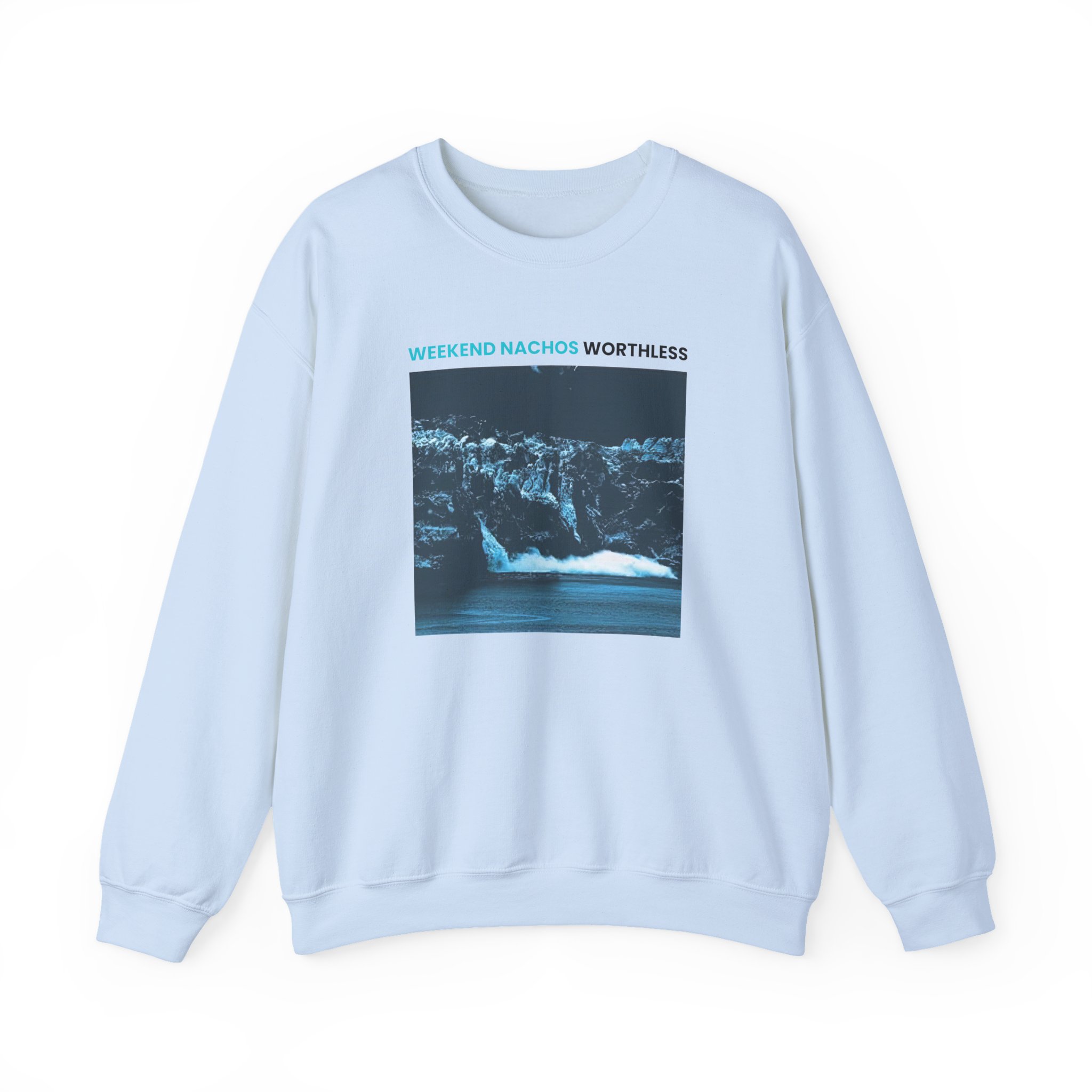Weekend Nachos Worthless Unisex Heavy Blend™ Crewneck Sweatshirt - Image 9