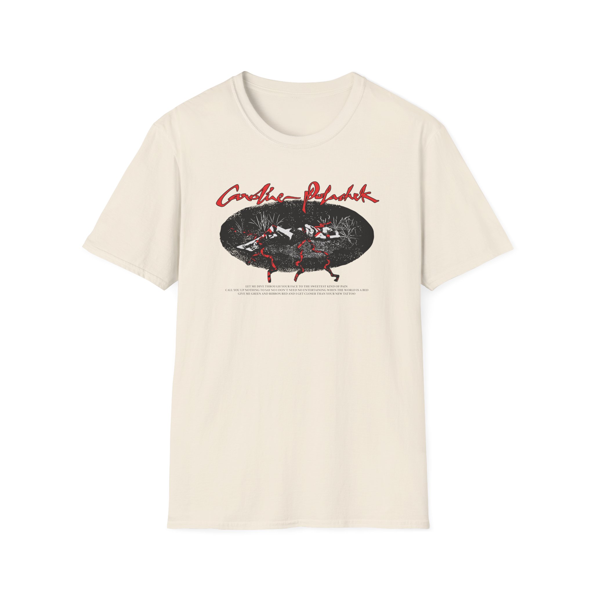 Caroline Polachek Blood & Butter Unisex Softstyle T-Shirt - Image 3