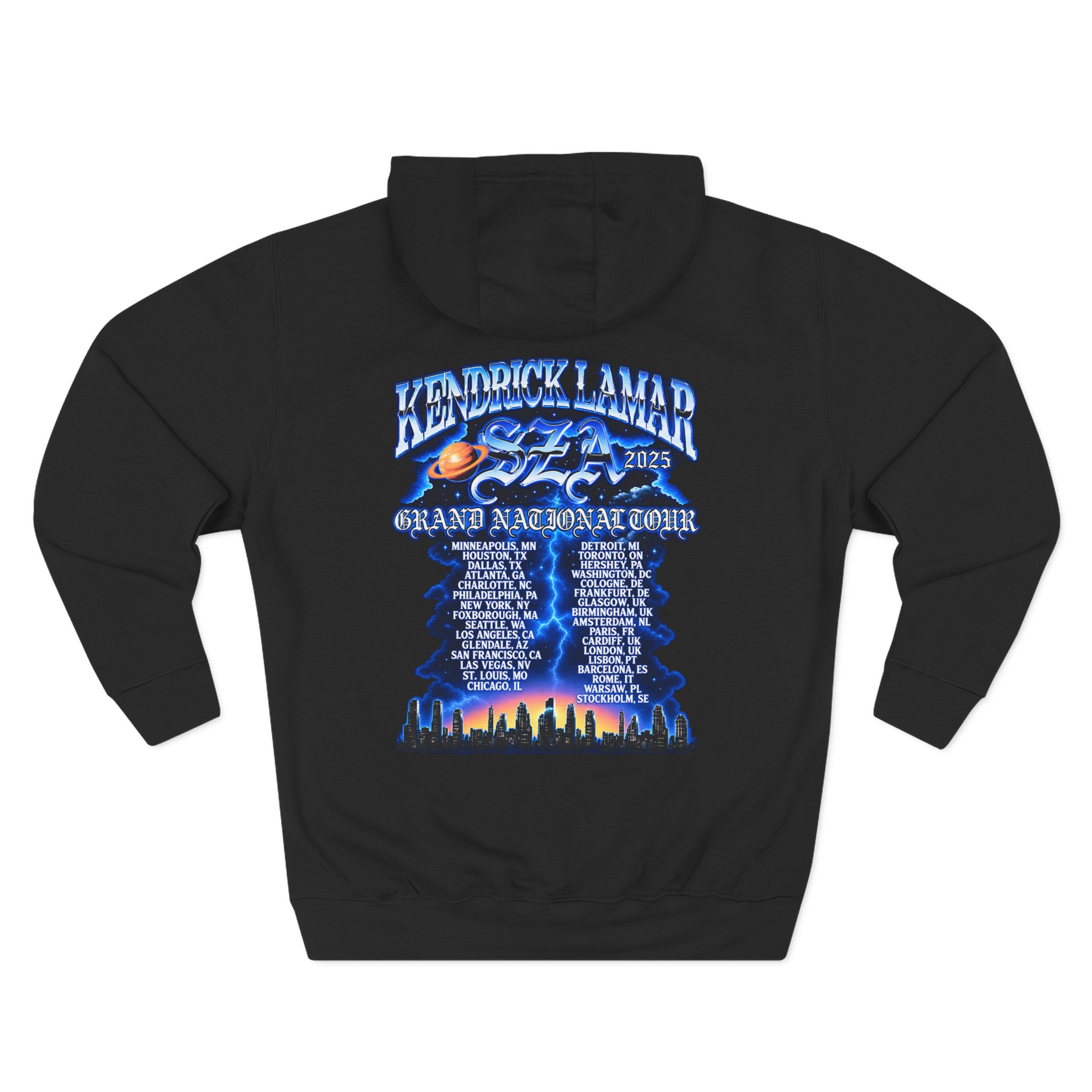 Sza Sos Gloria Grand National Tour Three-panel Fleece Hoodie - Image 2