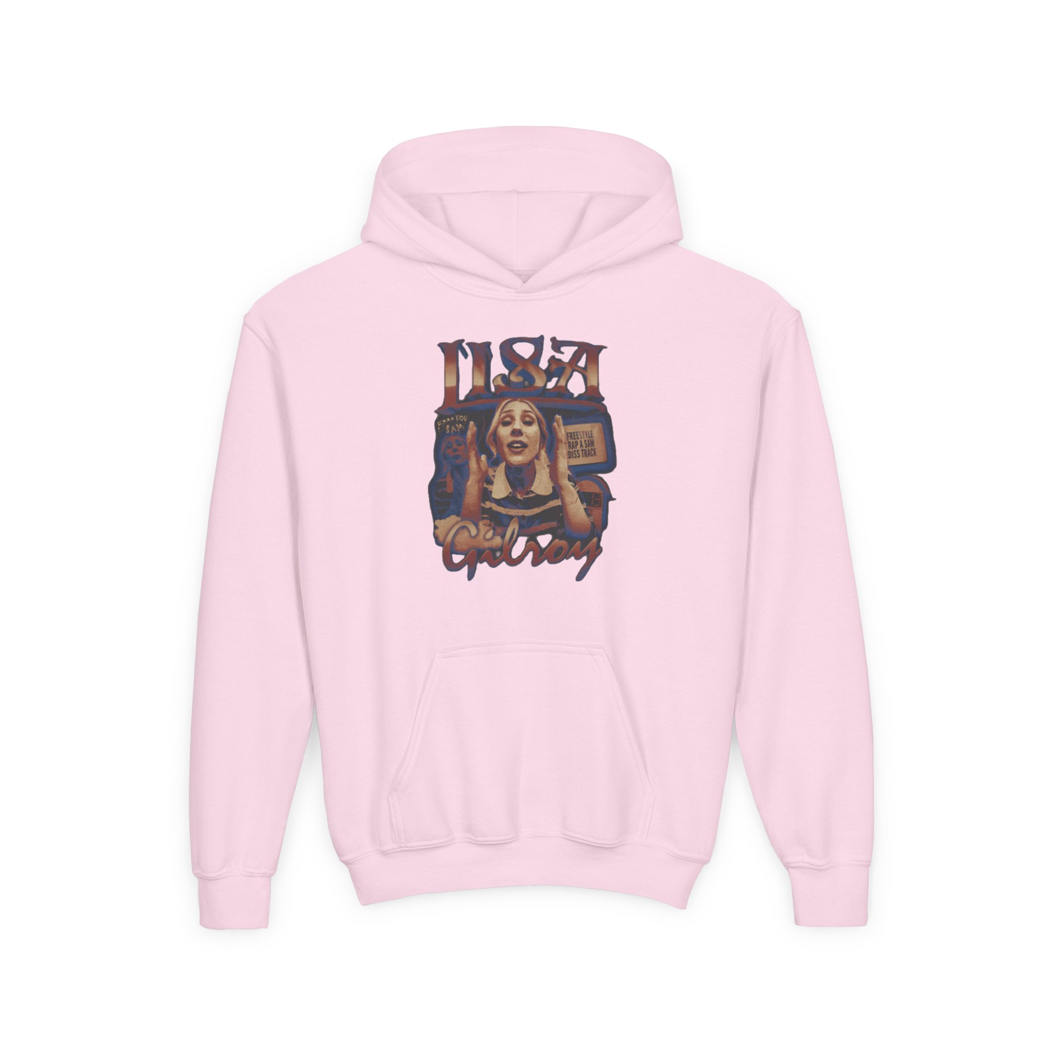 Dropout Lisa Gilroy Youth Heavy Blend Hooded Sweatshirt - Image 11