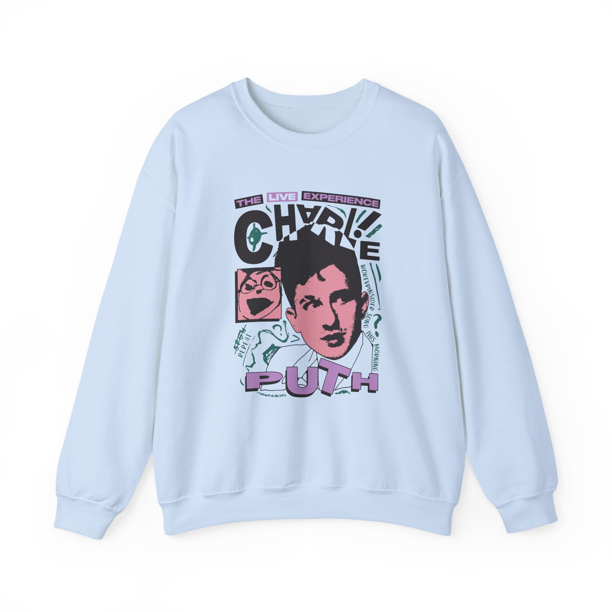 Charlie Puth Live Experience Unisex Heavy Blend™ Crewneck Sweatshirt - Image 9