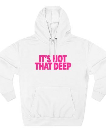 D L Three-panel Fleece Hoodie