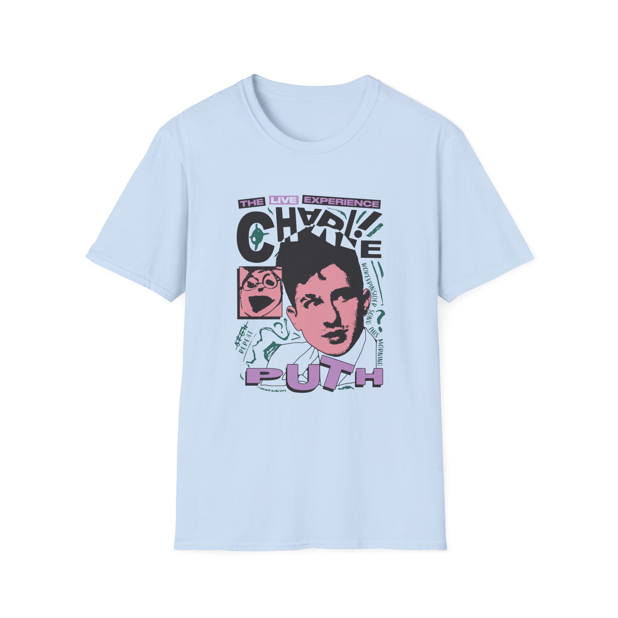 Charlie Puth Live Experience Unisex Softstyle T-Shirt - Image 9