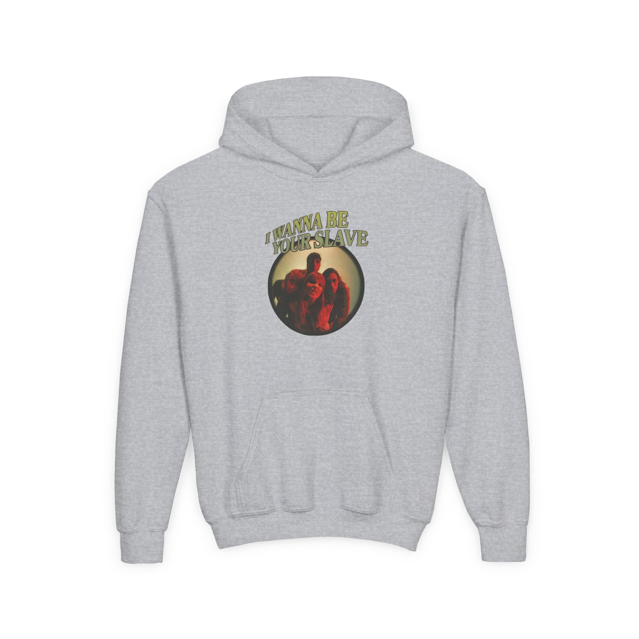 Maneskin I Wanna Be Your Slave Youth Heavy Blend Hooded Sweatshirt - Image 3