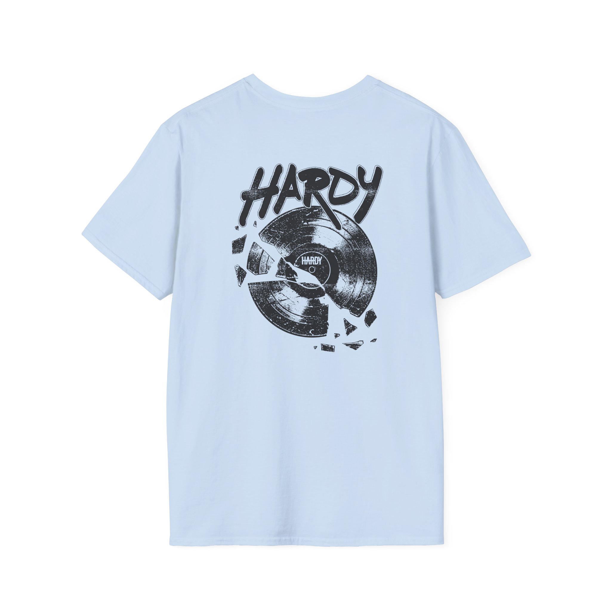 Hd Orange Record Unisex Softstyle T-Shirt - Image 18