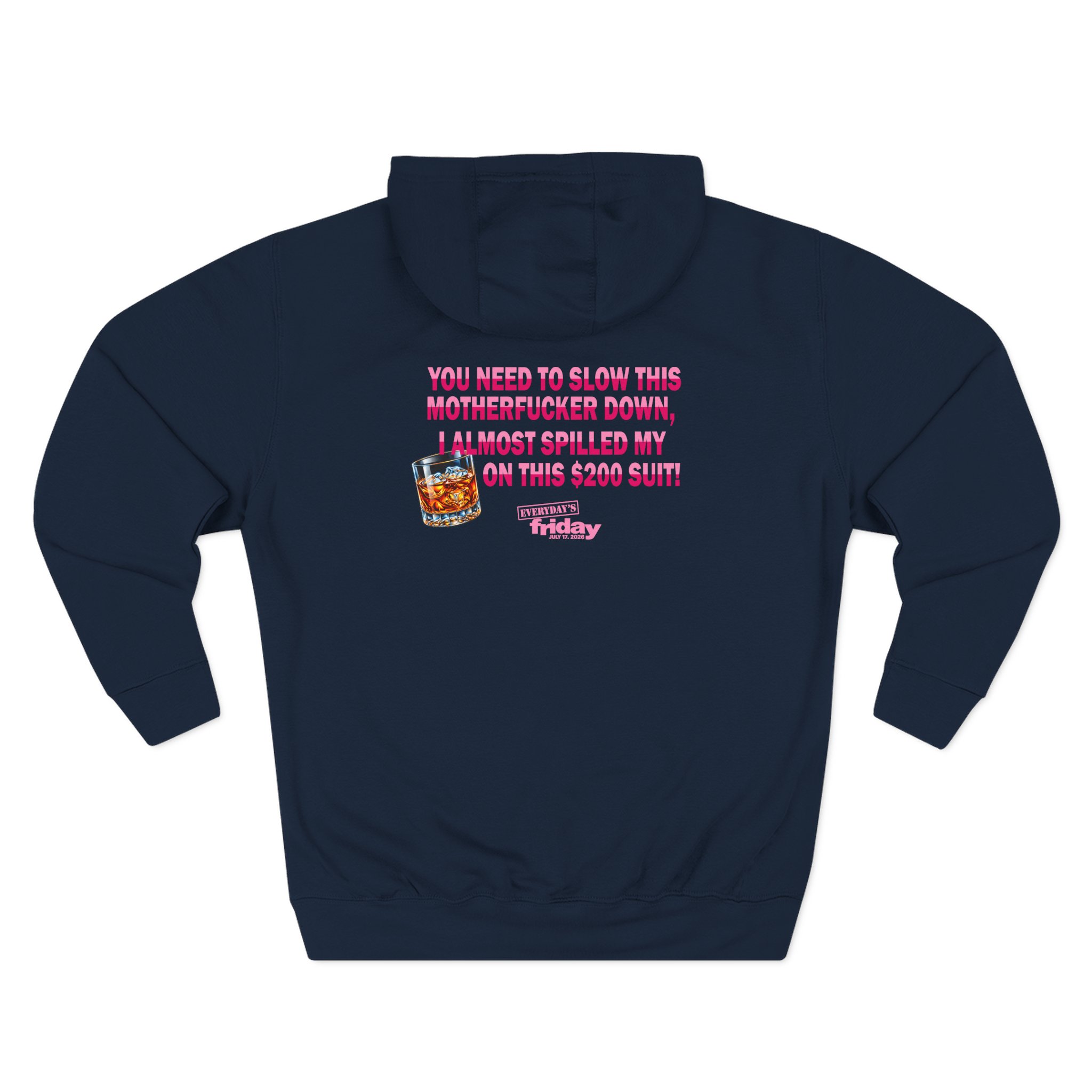 Ice Cube Pinky's Looky Here, Baby Three-Panel Fleece Hoodie - Image 8