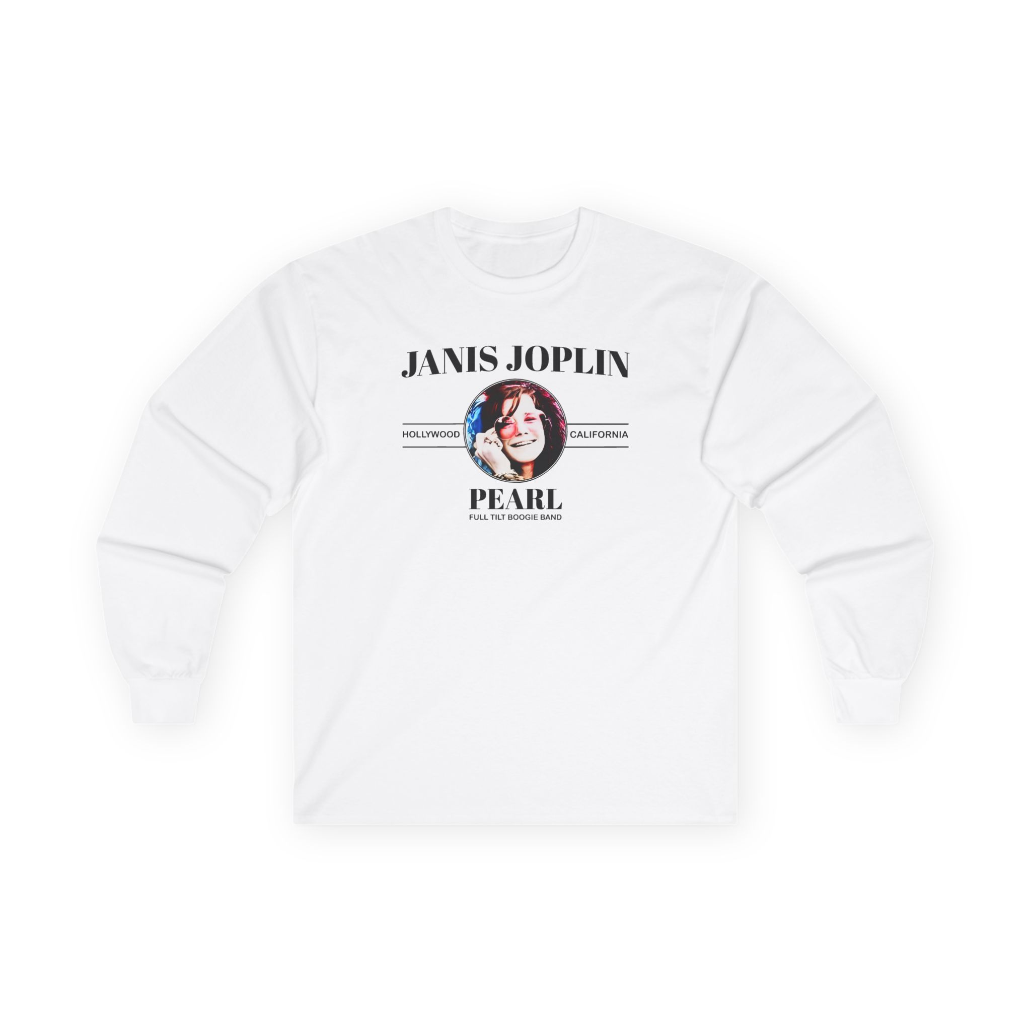Janis Joplin Pearl Unisex Ultra Cotton Long Sleeve Tee