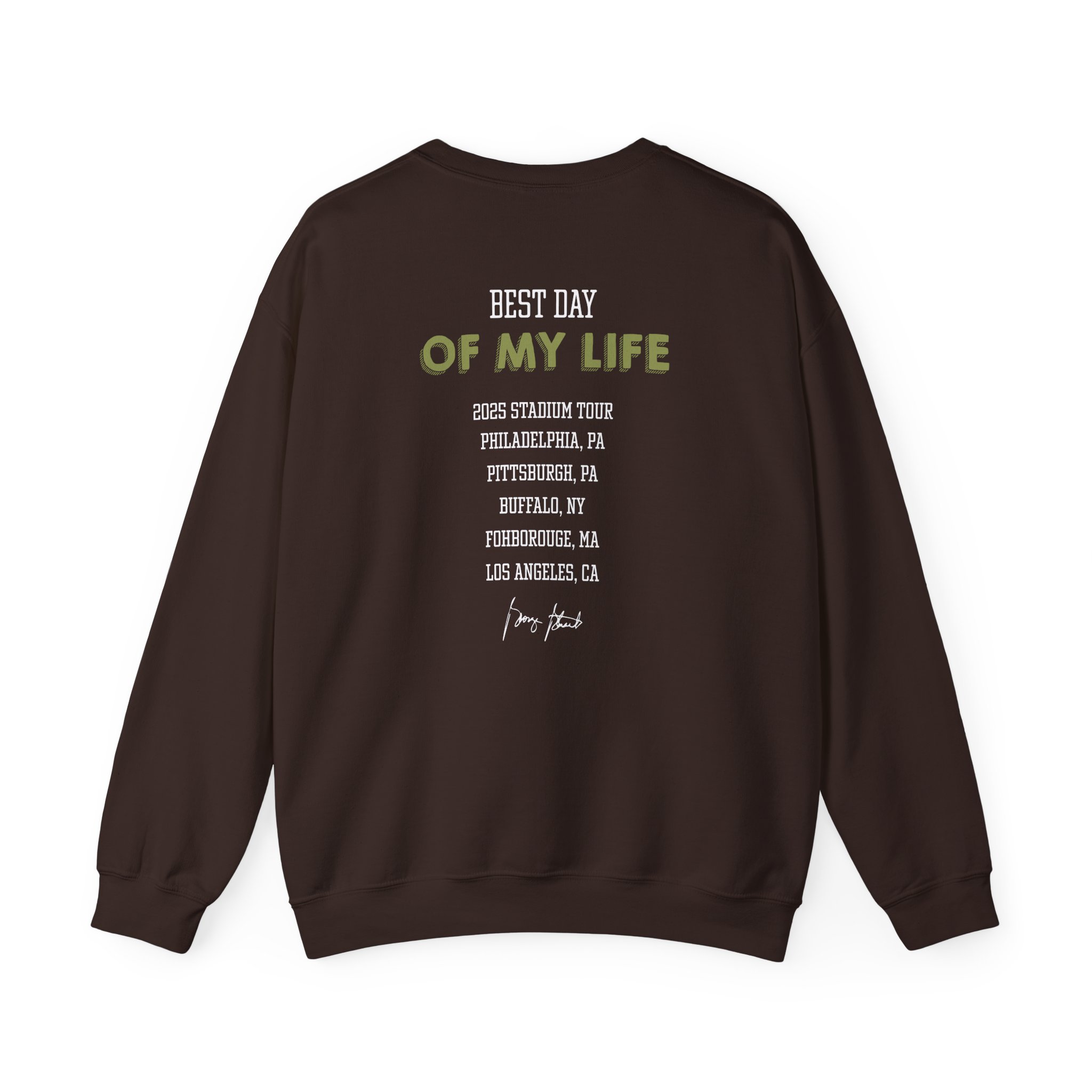 George Strait Best Day of My Life Unisex Heavy Blend™ Crewneck Sweatshirt - Image 4