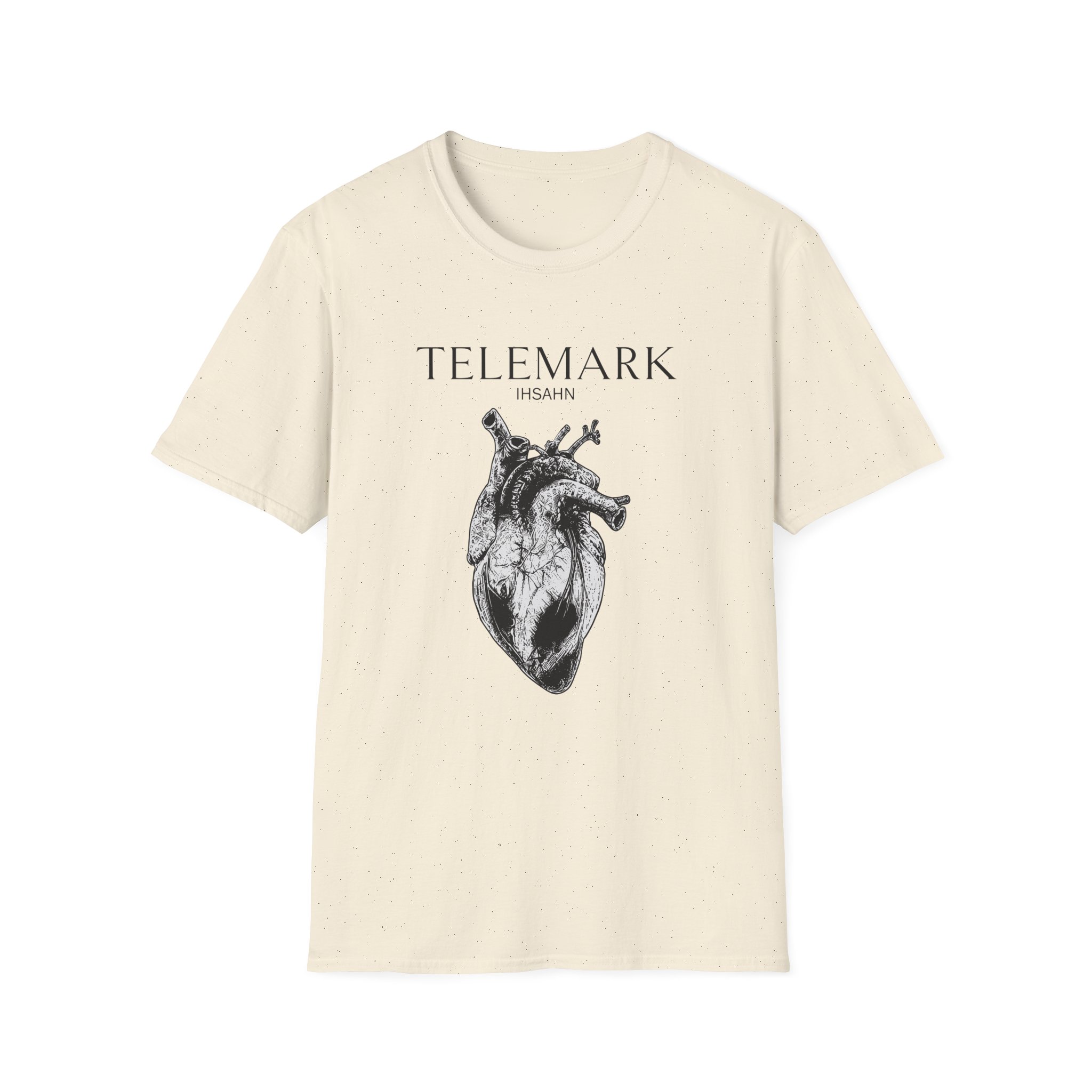Ihsahn Heart Unisex Softstyle T-Shirt - Image 9