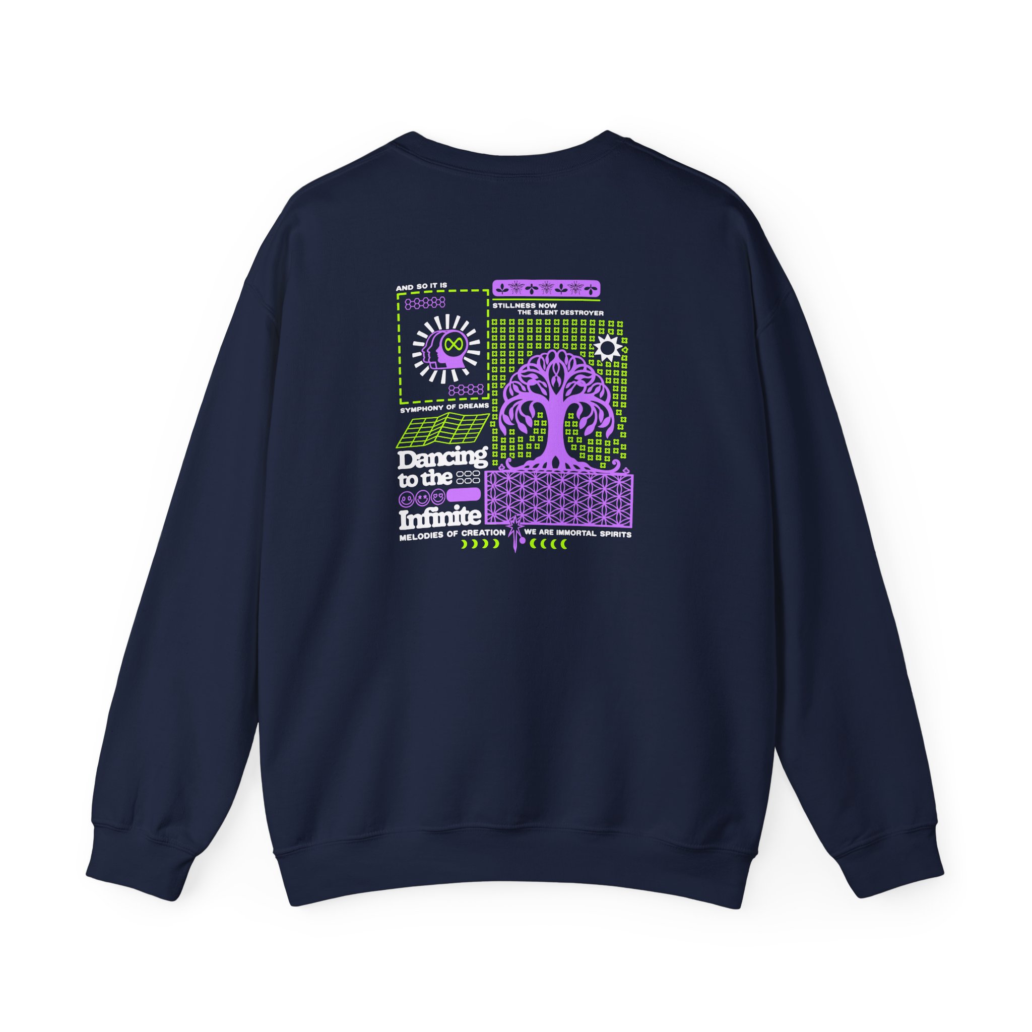 Lsdream Infinite Light Unisex Heavy Blend™ Crewneck Sweatshirt - Image 12