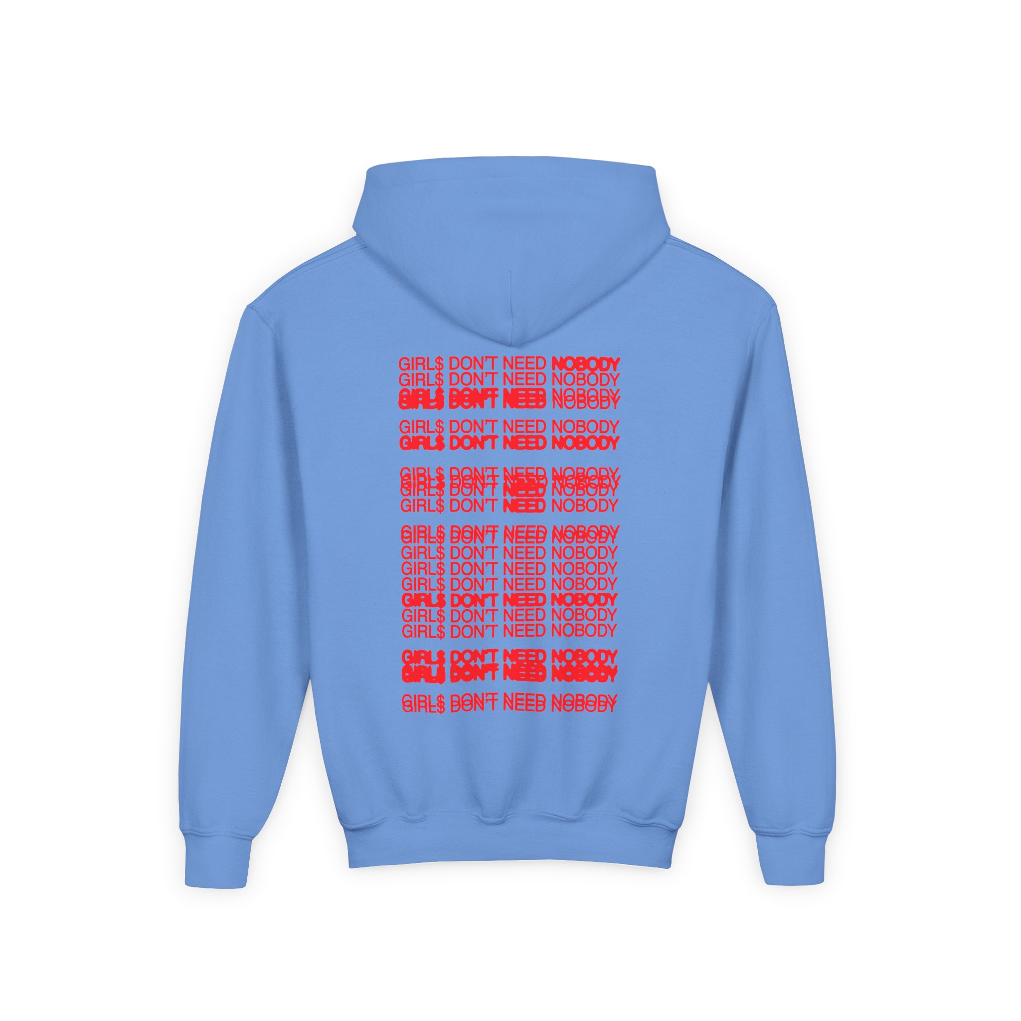 Dom Dolla Don't Need Nobody Repeat Youth Heavy Blend Hooded Sweatshirt - Image 12