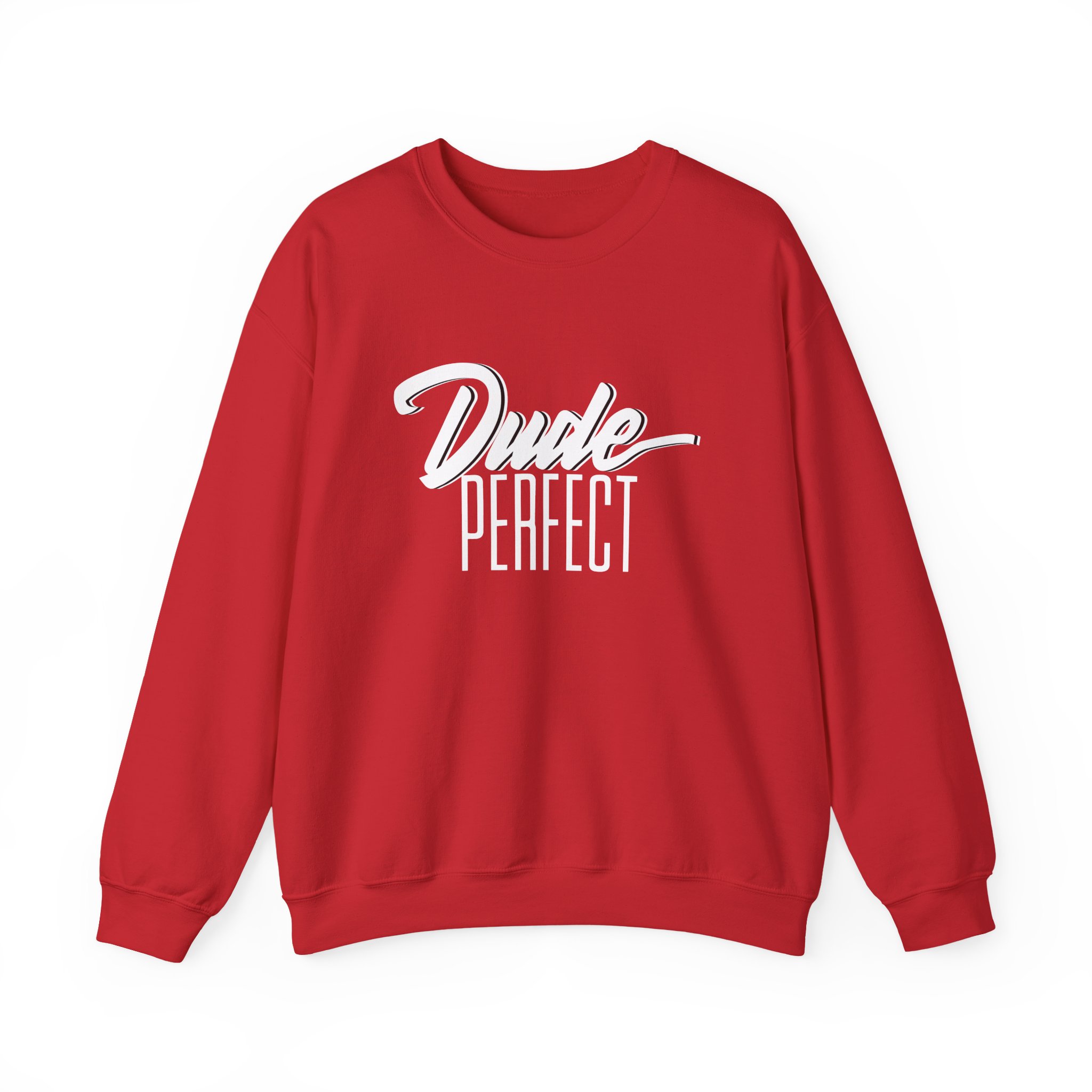 Dude Perfect Dude Script Unisex Heavy Blend™ Crewneck Sweatshirt - Image 25