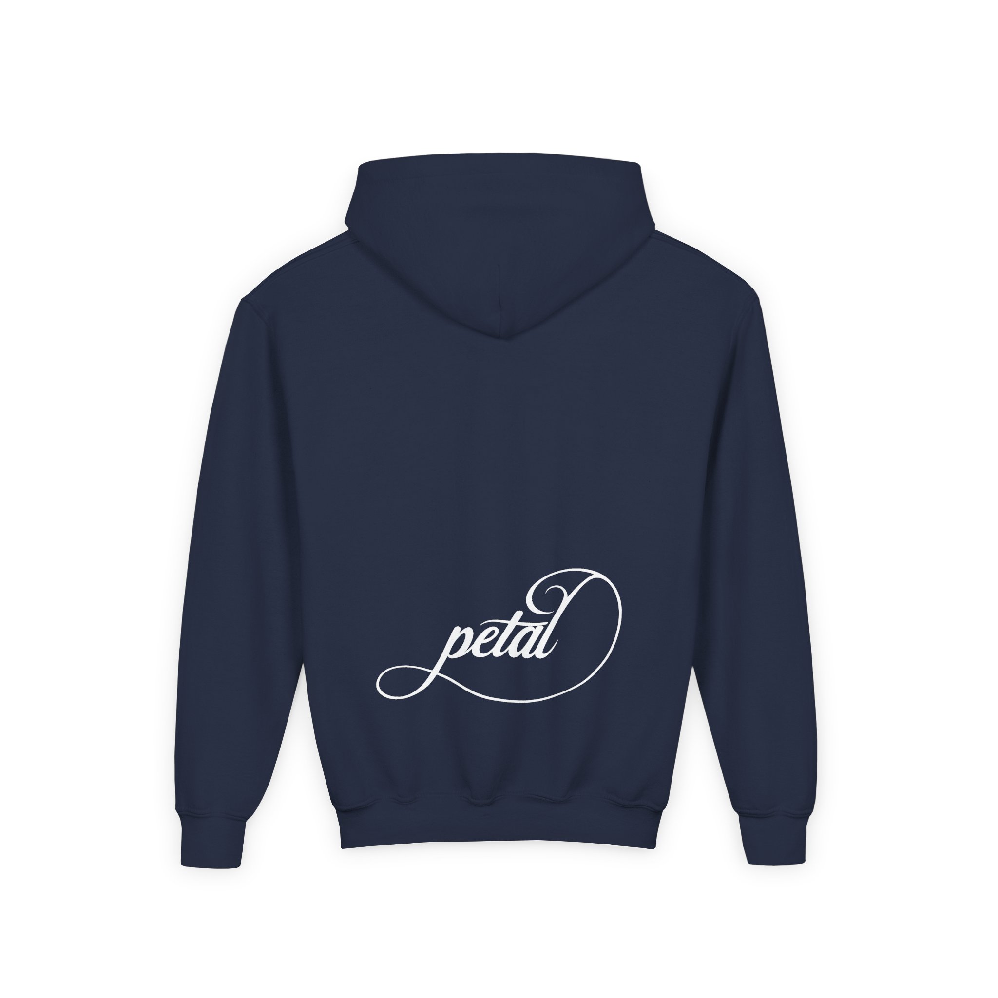 AG petal blurred flowers Youth Heavy Blend Hooded Sweatshirt - Image 10