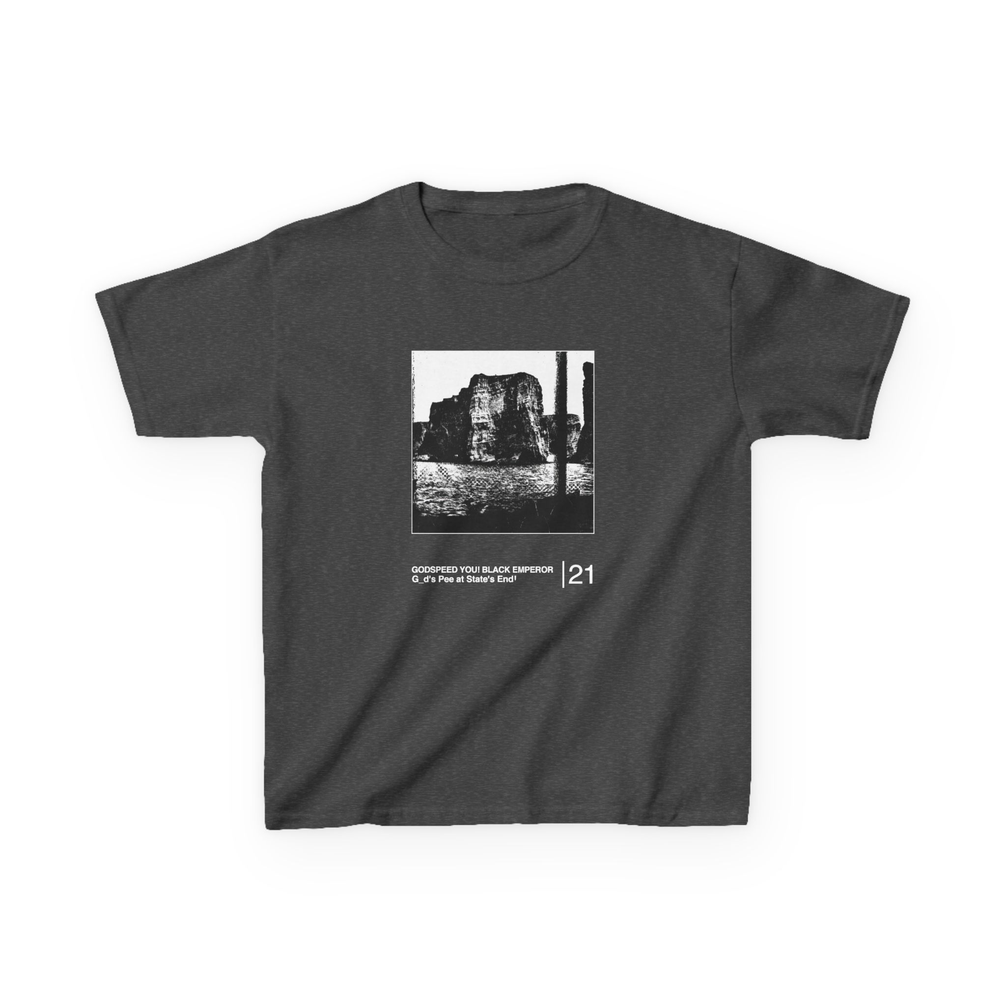 Godspeed You! Black Emperor God's Pee at State's End! Kids Heavy Cotton™ Tee - Image 5