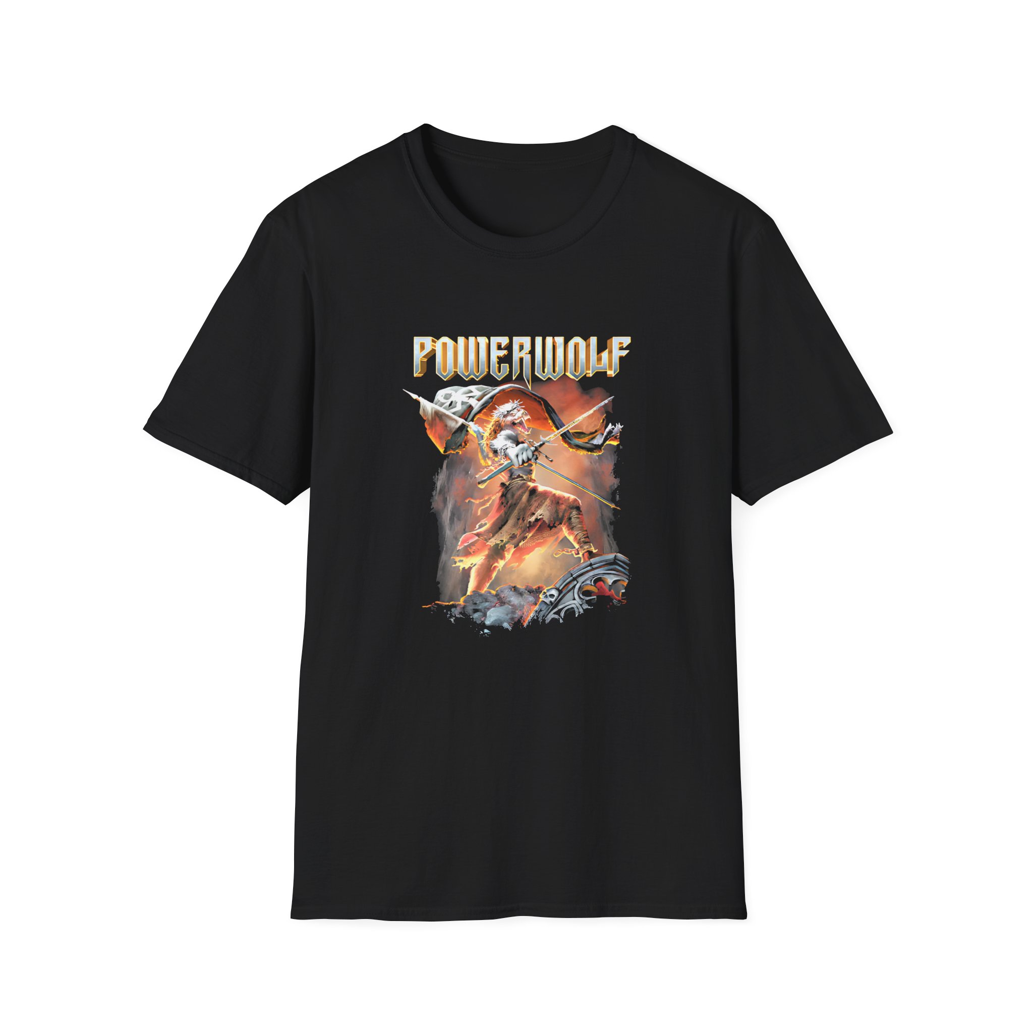 Powerwolf Wild for Life Unisex Softstyle T-Shirt