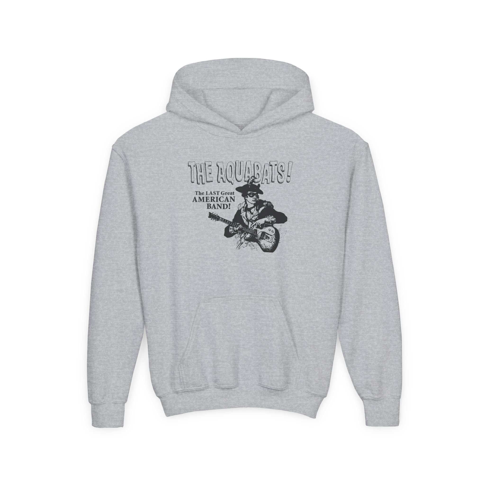 The Aquabats the Last Great American Band! Youth Heavy Blend Hooded Sweatshirt - Image 3