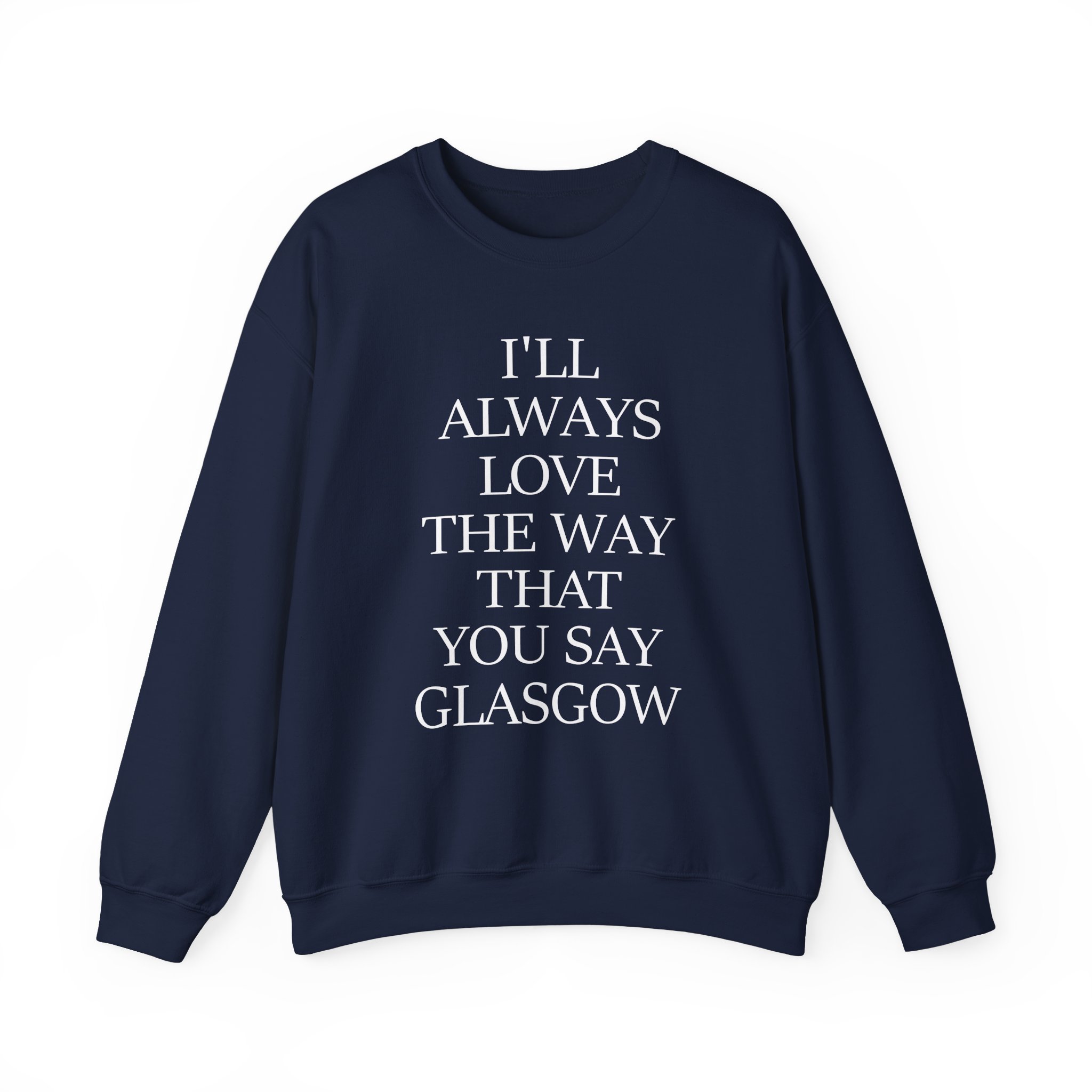 The Snuts I'll Always Love the Way That You Say Glasgow Unisex Heavy Blend™ Crewneck Sweatshirt - Image 19