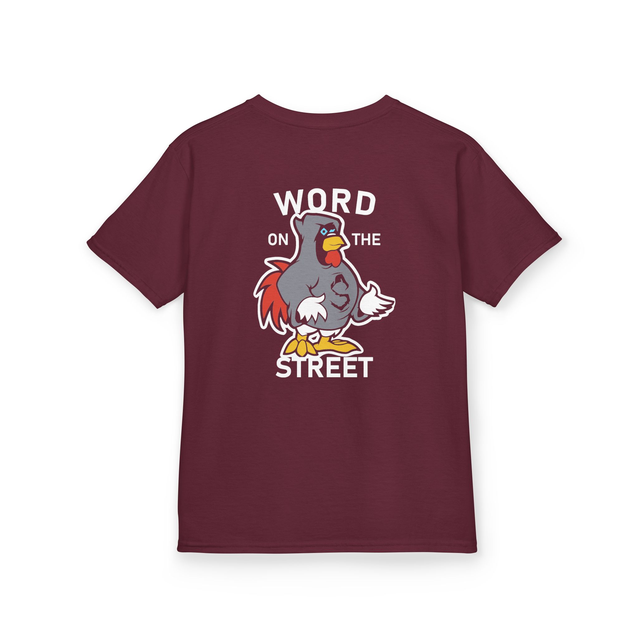 Shroud Chicken Word On The Street Kids Heavy Cotton™ Tee - Image 2