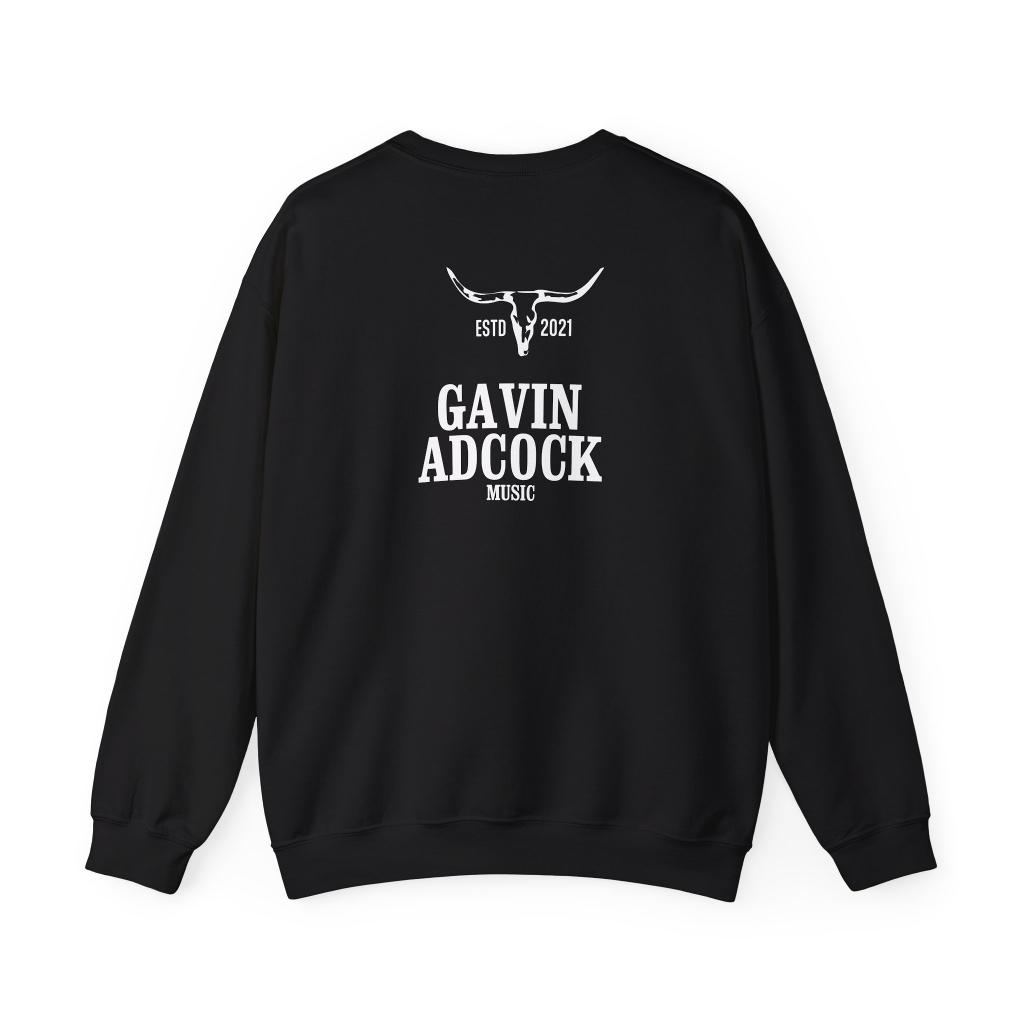 Gavin Adcock a Cigarette Black Photo Unisex Heavy Blend™ Crewneck Sweatshirt - Image 2