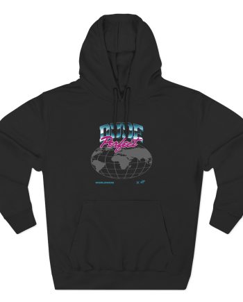 Dude Perfect Worldwide Three-Panel Fleece Hoodie